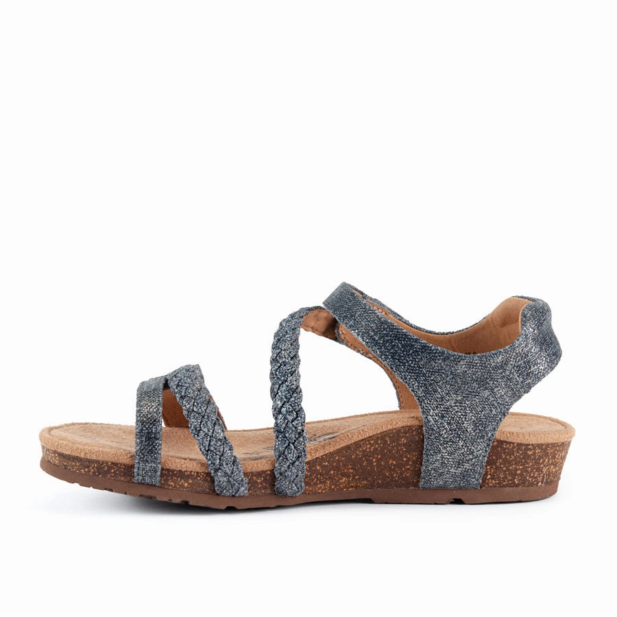 Secure look Gym Wear JILLIAN - PEWTER - LEATHER