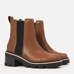 JOAN NOW CHELSEA - VELVET TAN - LEATHER Torsional Rigidity System