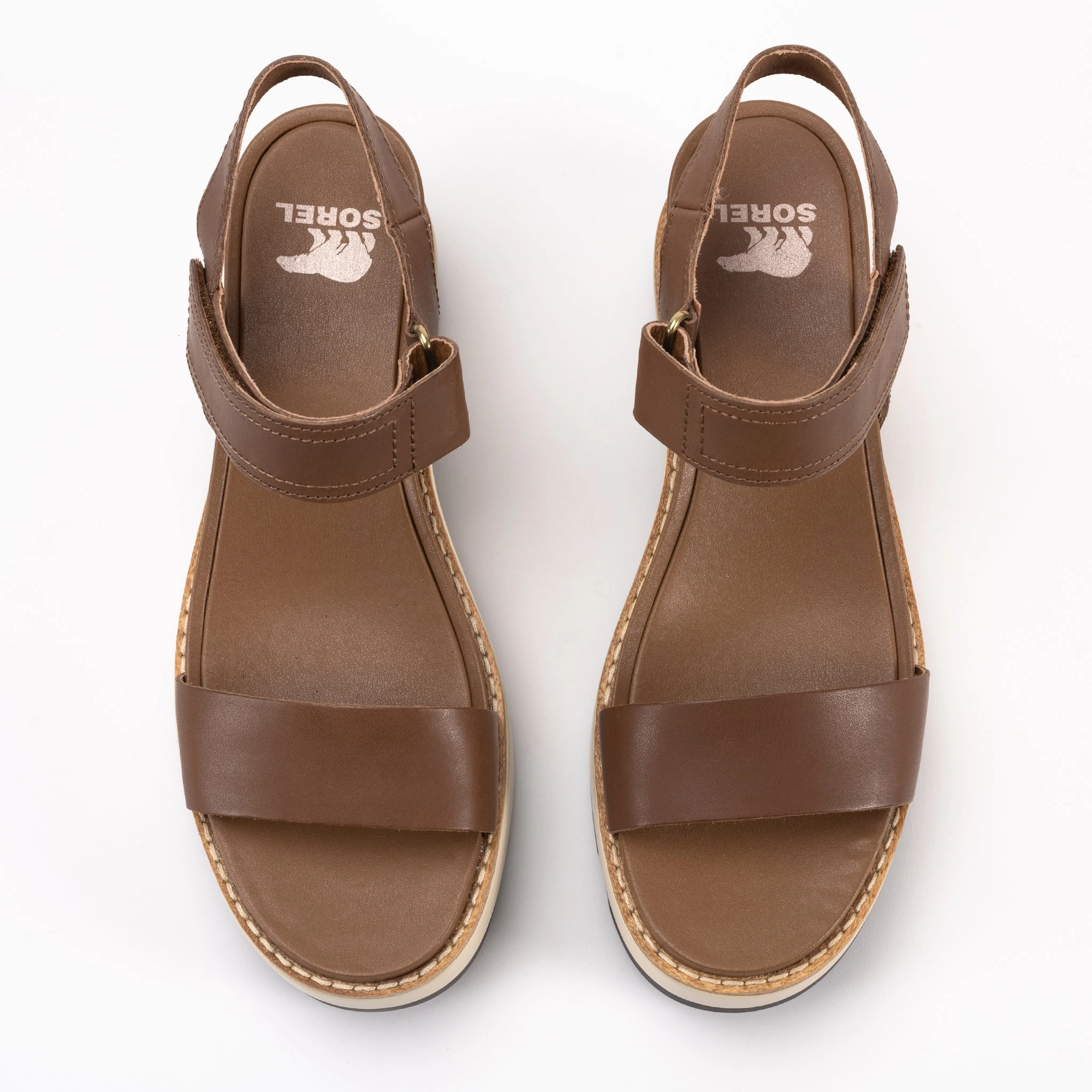 JOANIE IV Y-STRAP - VELVET TAN - LEATHER Ultra Cushion Padding High - end