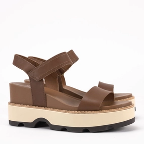 JOANIE IV Y-STRAP - VELVET TAN - LEATHER volleyball - style Vibrant sole