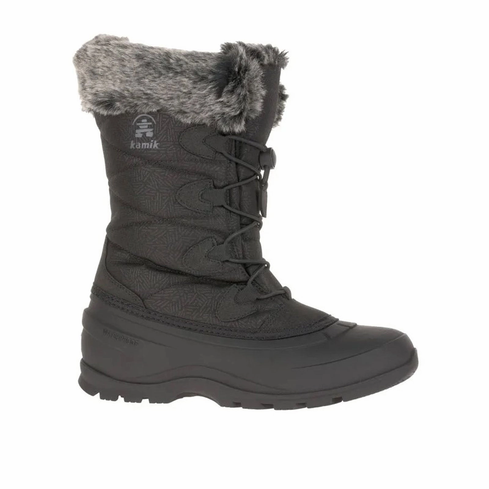 Kamik Momentum 3 Mid Winter Boot (Women) - Black Comfort Buckles