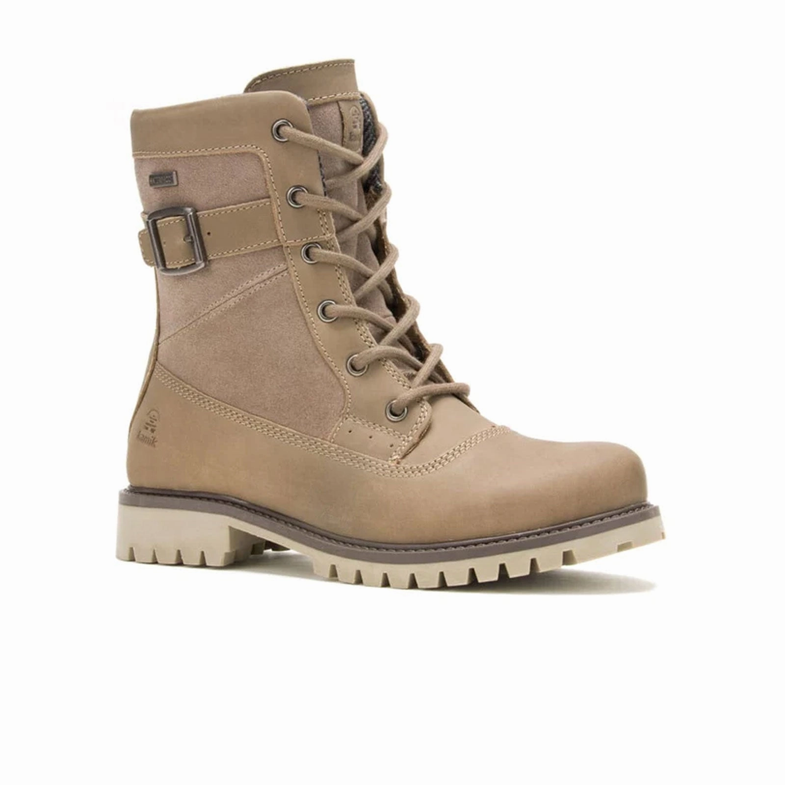 Abrasion Resistant Toe Cap All Weather Urban Traveler Kamik Rogue Mid Winter Boot (Women) - Fossil