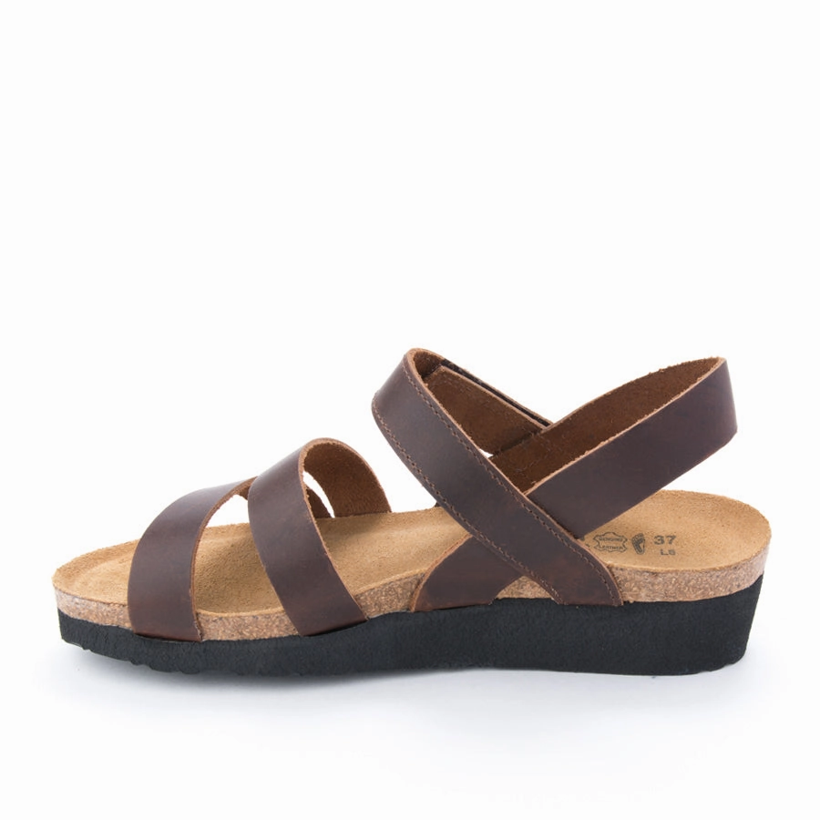 KAYLA - BUFFALO - LEATHER warm - weather