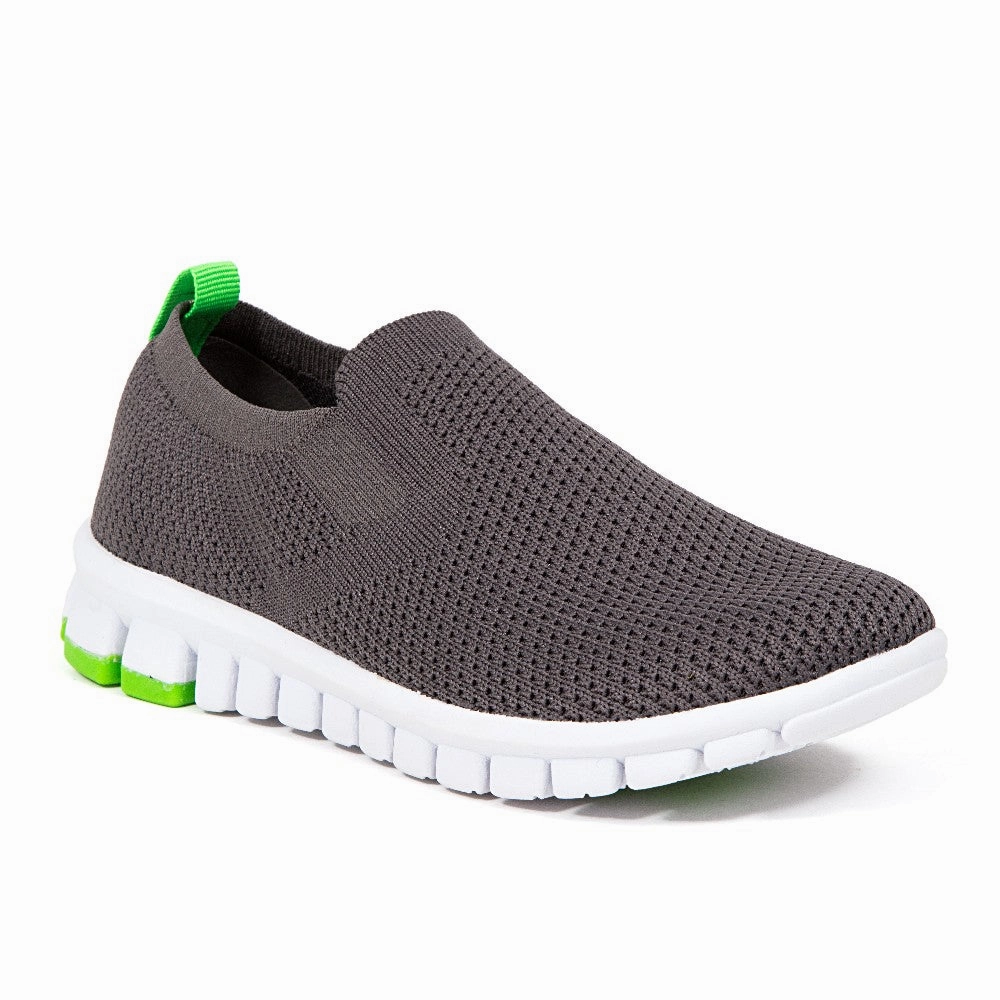 Kids' Eddy Jr. in Dark Grey Crisp Lines