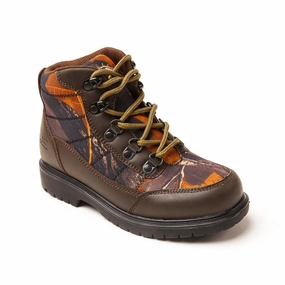Sneaker Repairs Kids' Hunt in Dark Brown/Camo