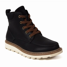 Microperforated Vamp Kids' Julian Jr. in Black