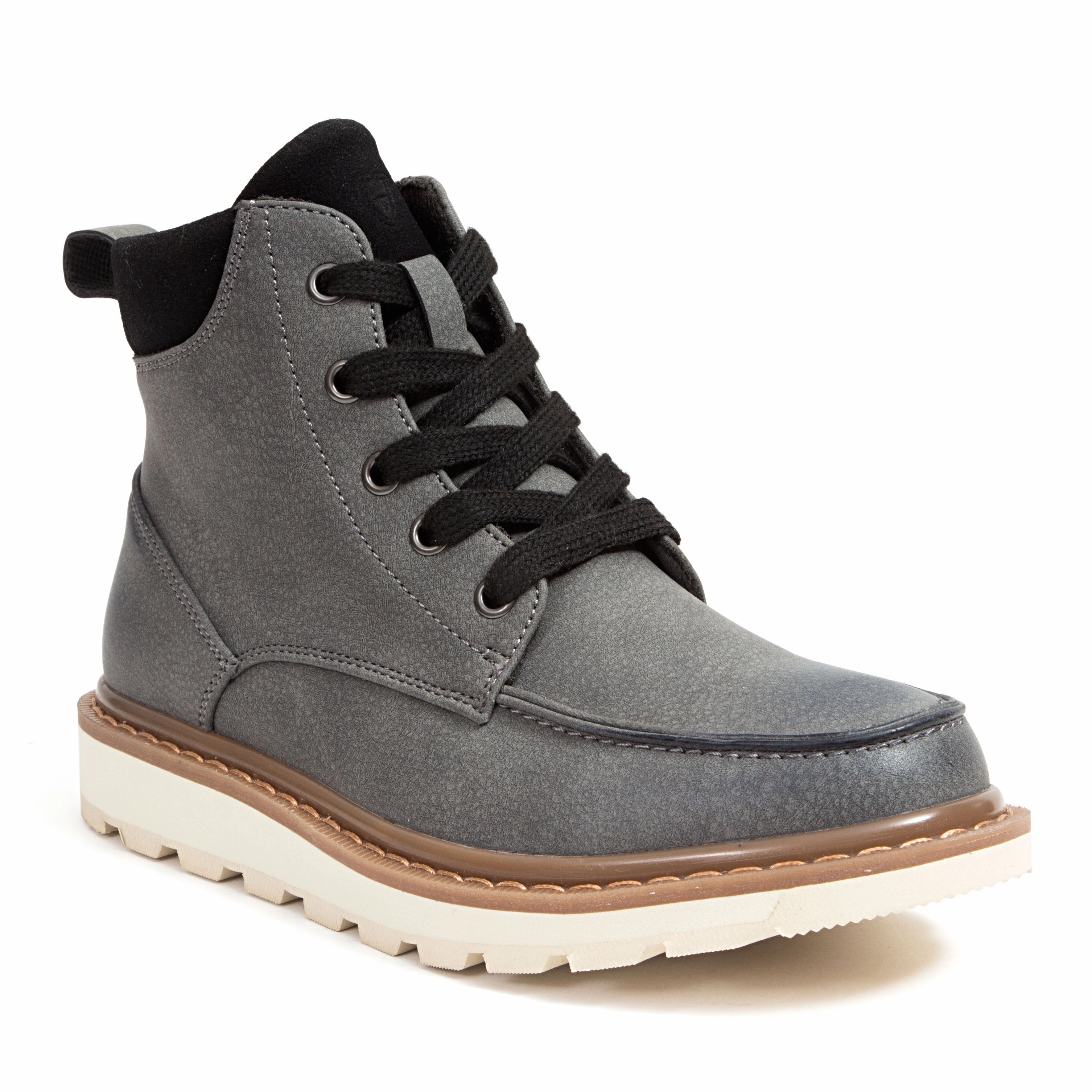 Kids' Julian Jr. in Grey Vibrant Design Slip-resistant look