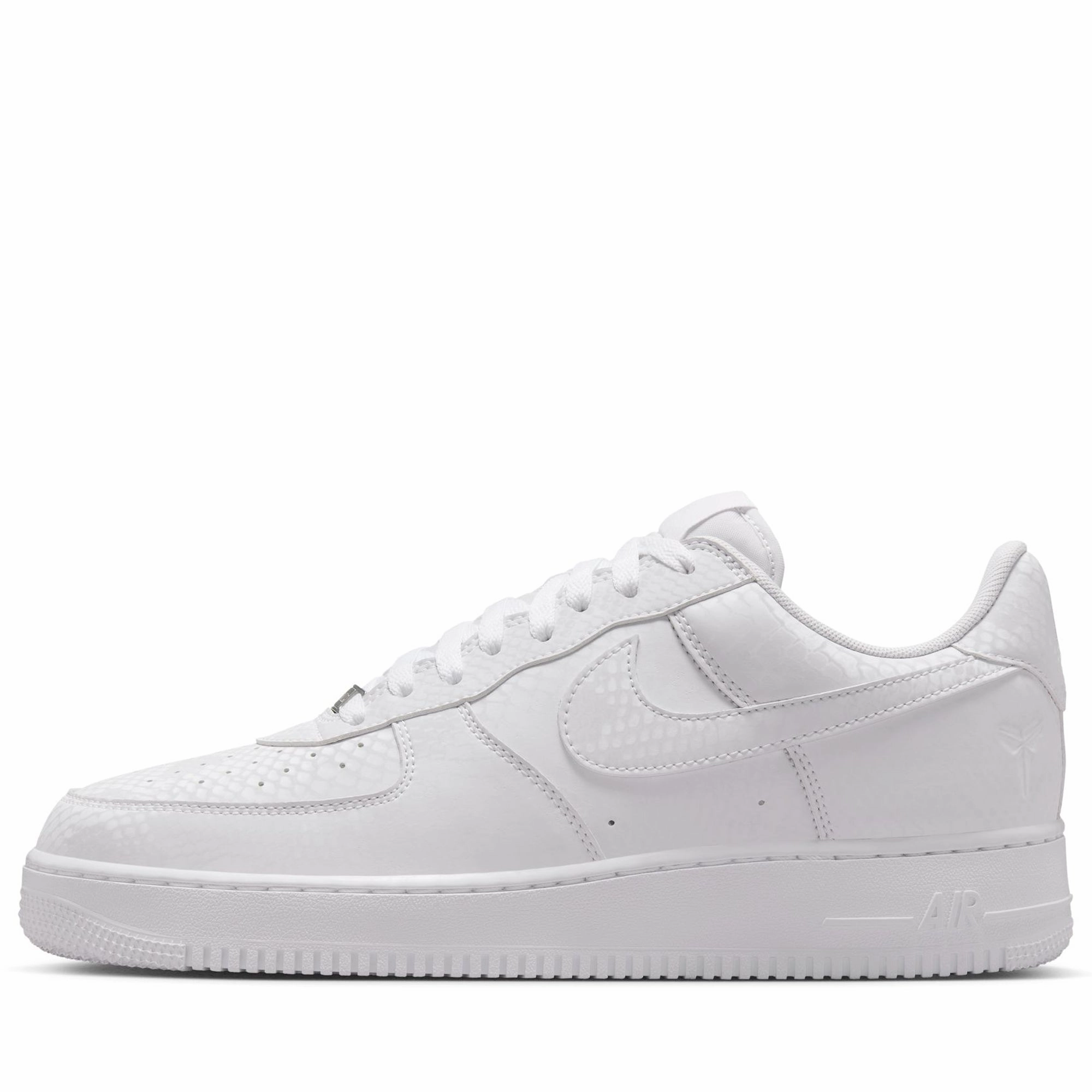 Kobe Bryant x Nike Air Force 1 Low 'Forever White' - White/White Flexible Frame Weekend Wanderer