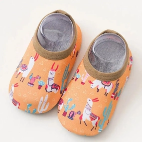 Korean Baby Boat Socks - Non-Slip Sole Socks for 0-2 Years | Cute Cartoon Designs (Spring/Summer Collection Shock Diffusing Midsole Functional Piece