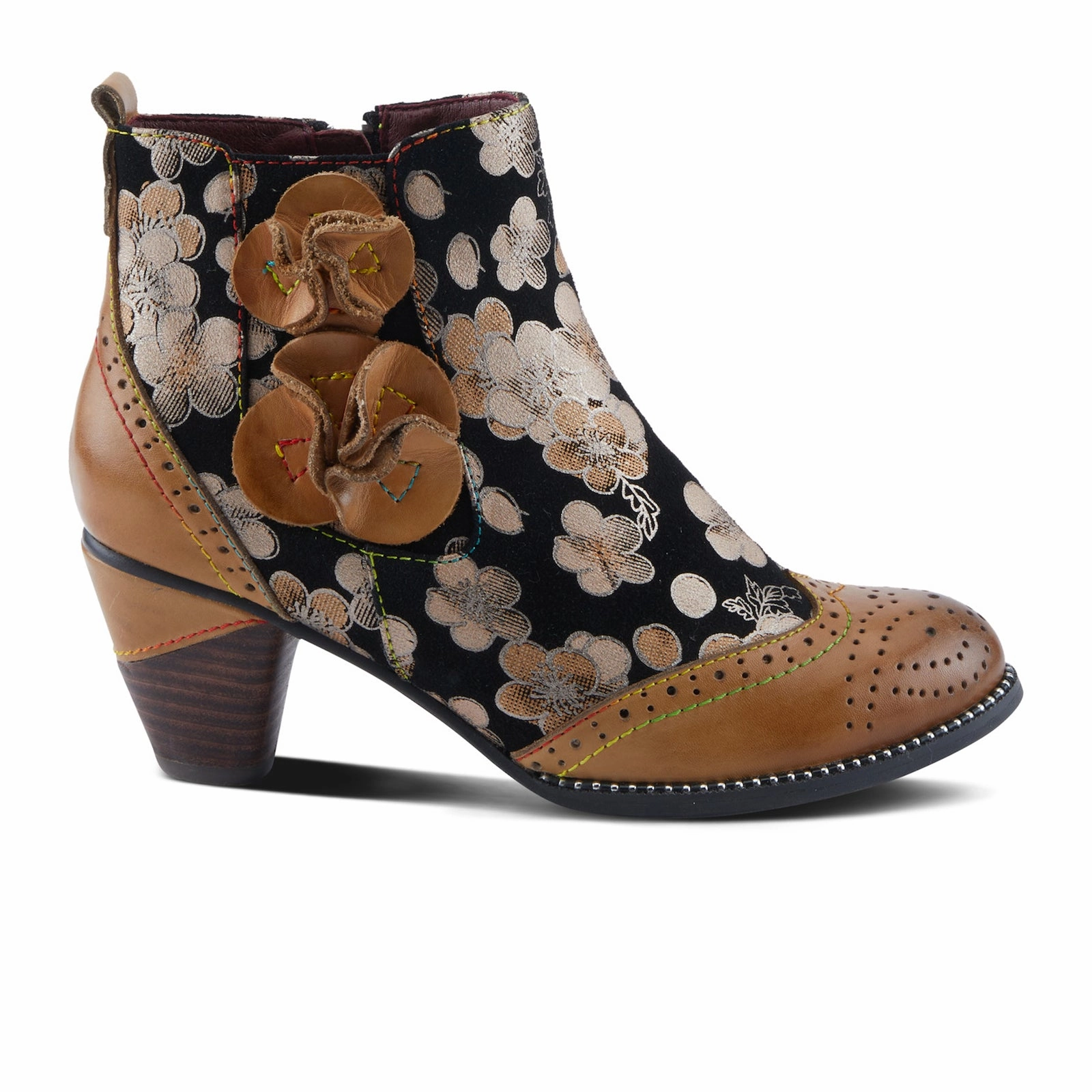 Versatile Outfit L'Artiste Glynn Heeled Ankle Boot (Women) - Tan Multi