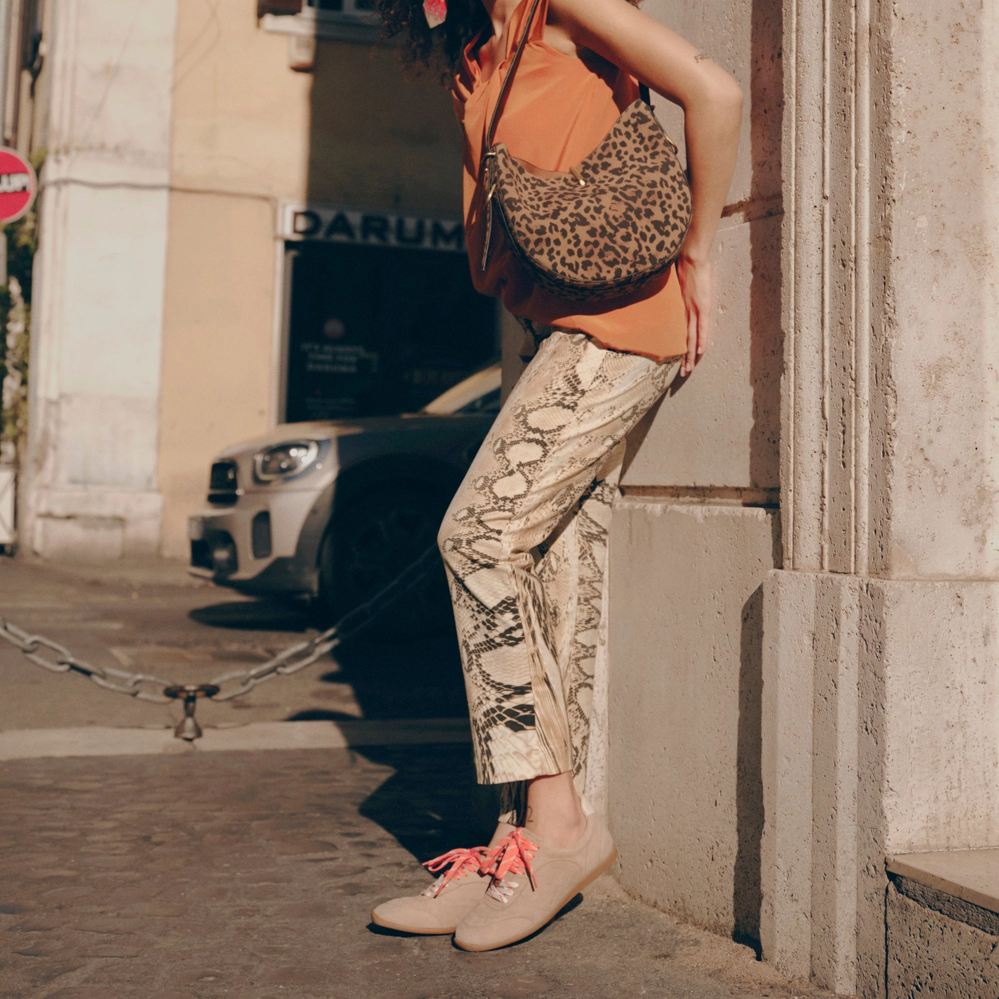 Dual Density Air Flow LAINI SNEAKERS CAMEL SUEDE