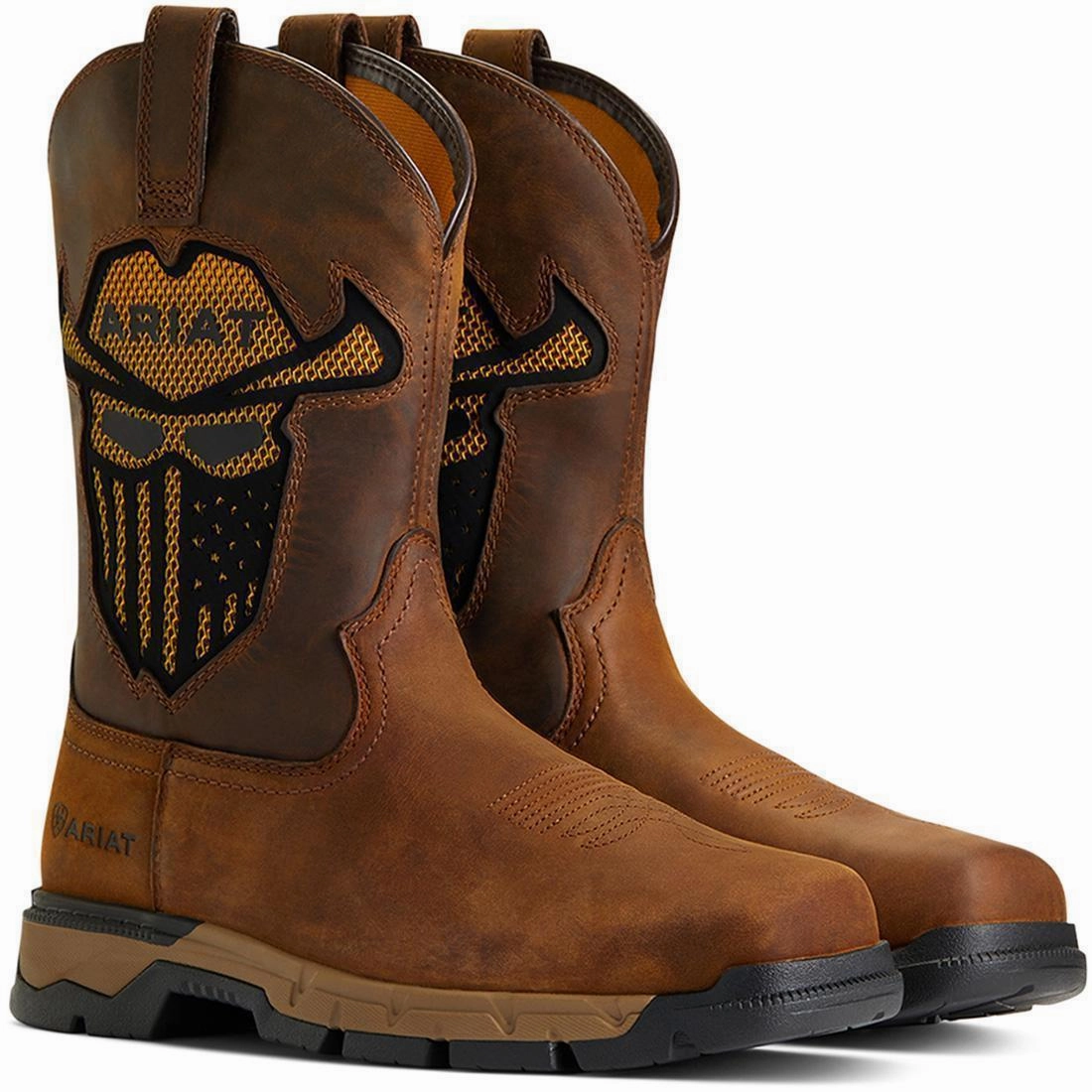 passionate runners Rebar Flex VentTEK Incognito Soft-Toe Western Boot Dark Earth