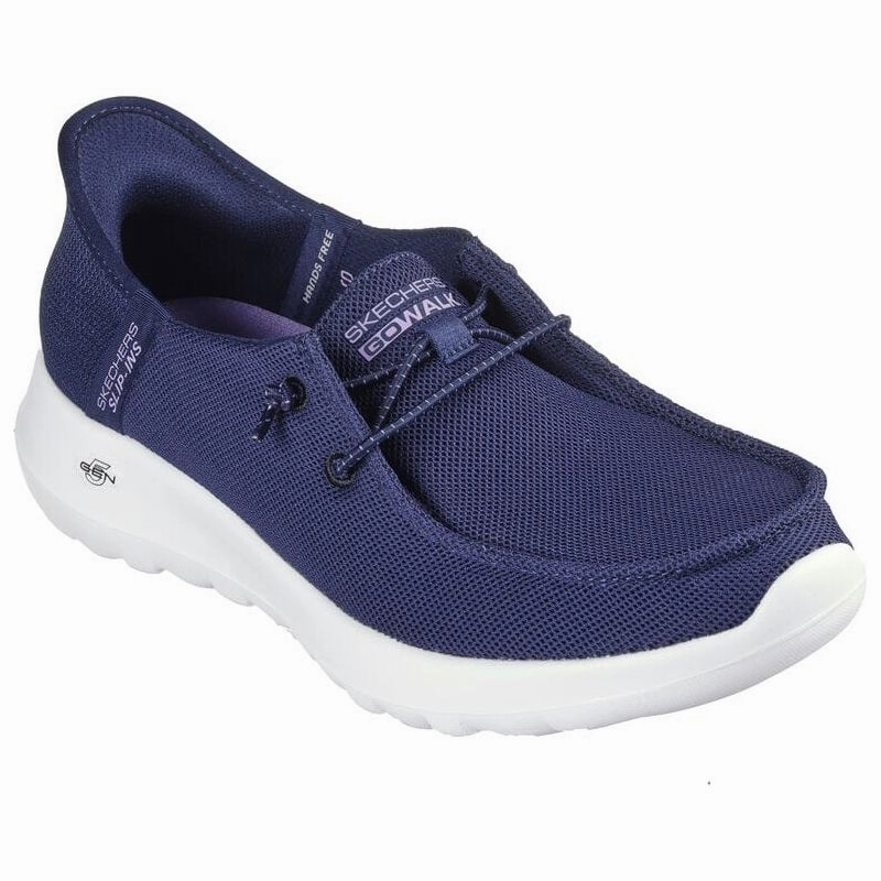 suitable for daily commuting SKECHERS SLIP-INS: GO WALK JOY-IDALIS WOMEN'S MEDIUM AND WIDE