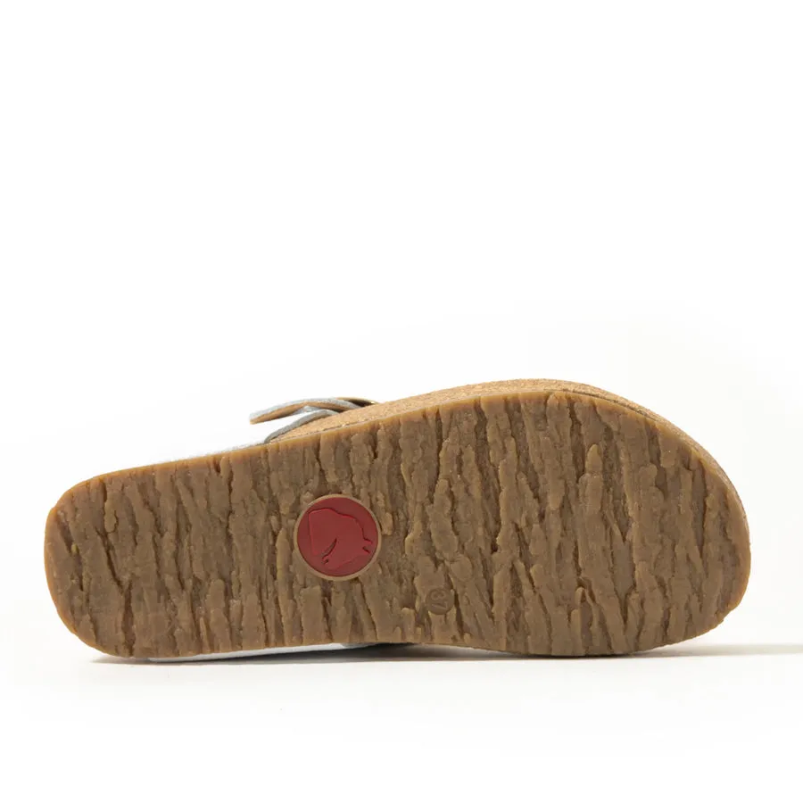 ROUND CORRINA - WHITE - LEATHER Hydrophobic Treatment Versatile lining