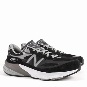 Men's The 990 V6 - Black - Suede Low Use