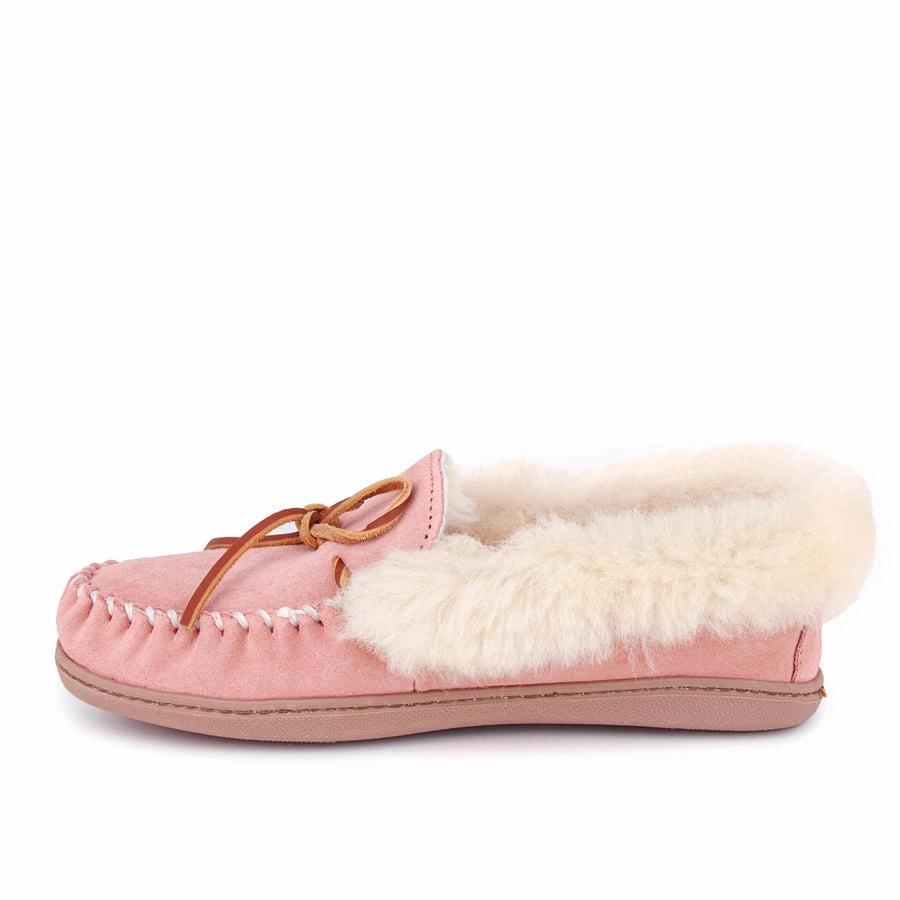 Smart Build ALPINE SHEEPSKIN MOC - PINK - SUEDE