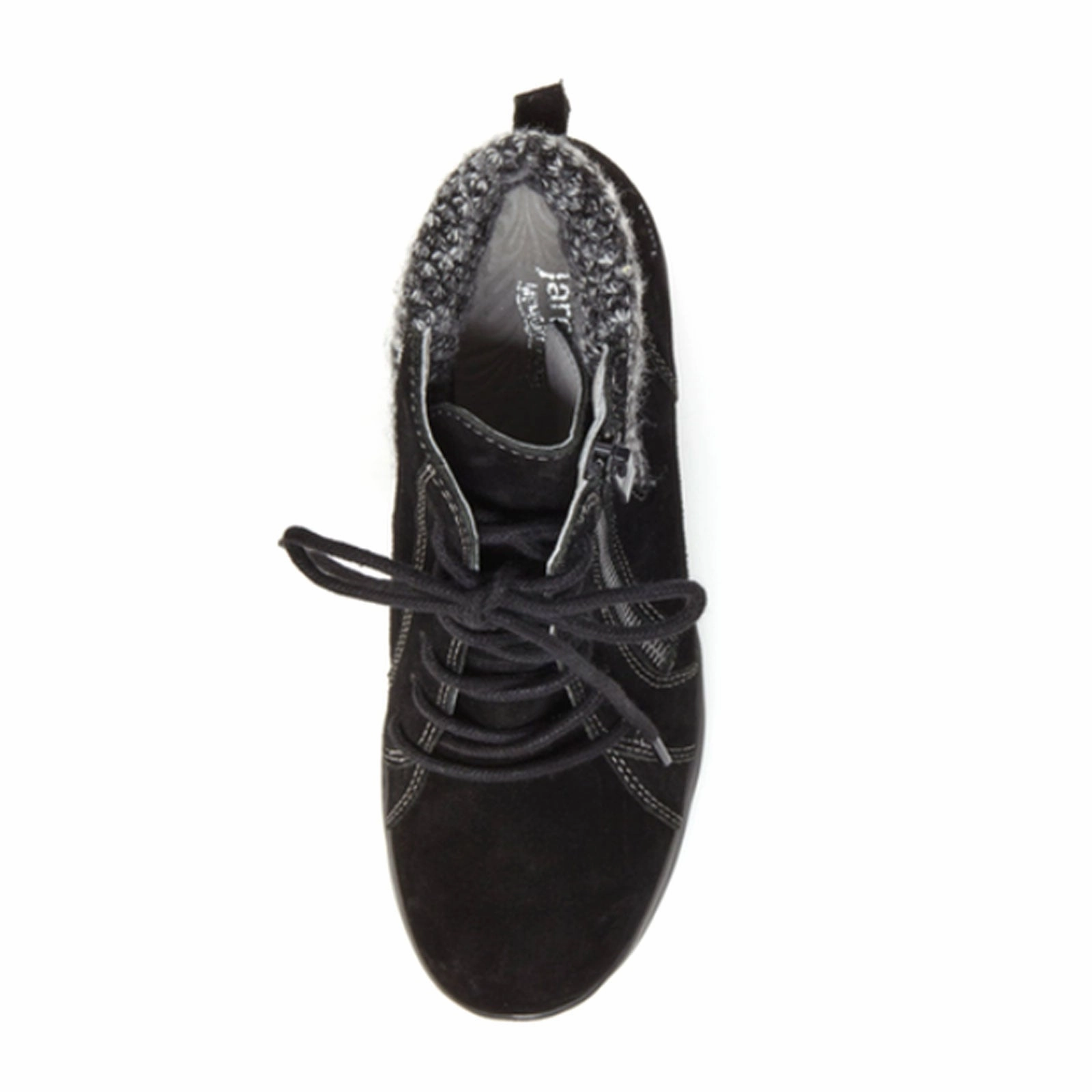 Jambu Stella Water Resistant Ankle Boot (Women) - Black compression Lace-Up Closure