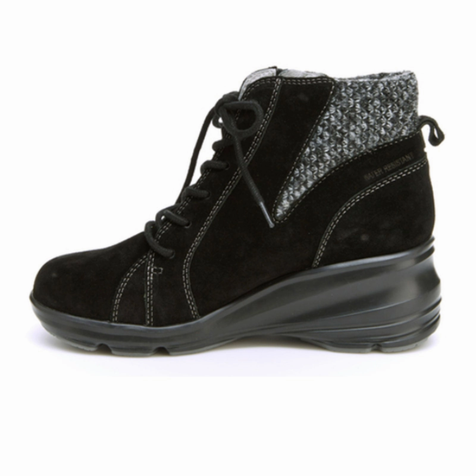 Jambu Stella Water Resistant Ankle Boot (Women) - Black Low Top Shock Absorbing Snowy Path