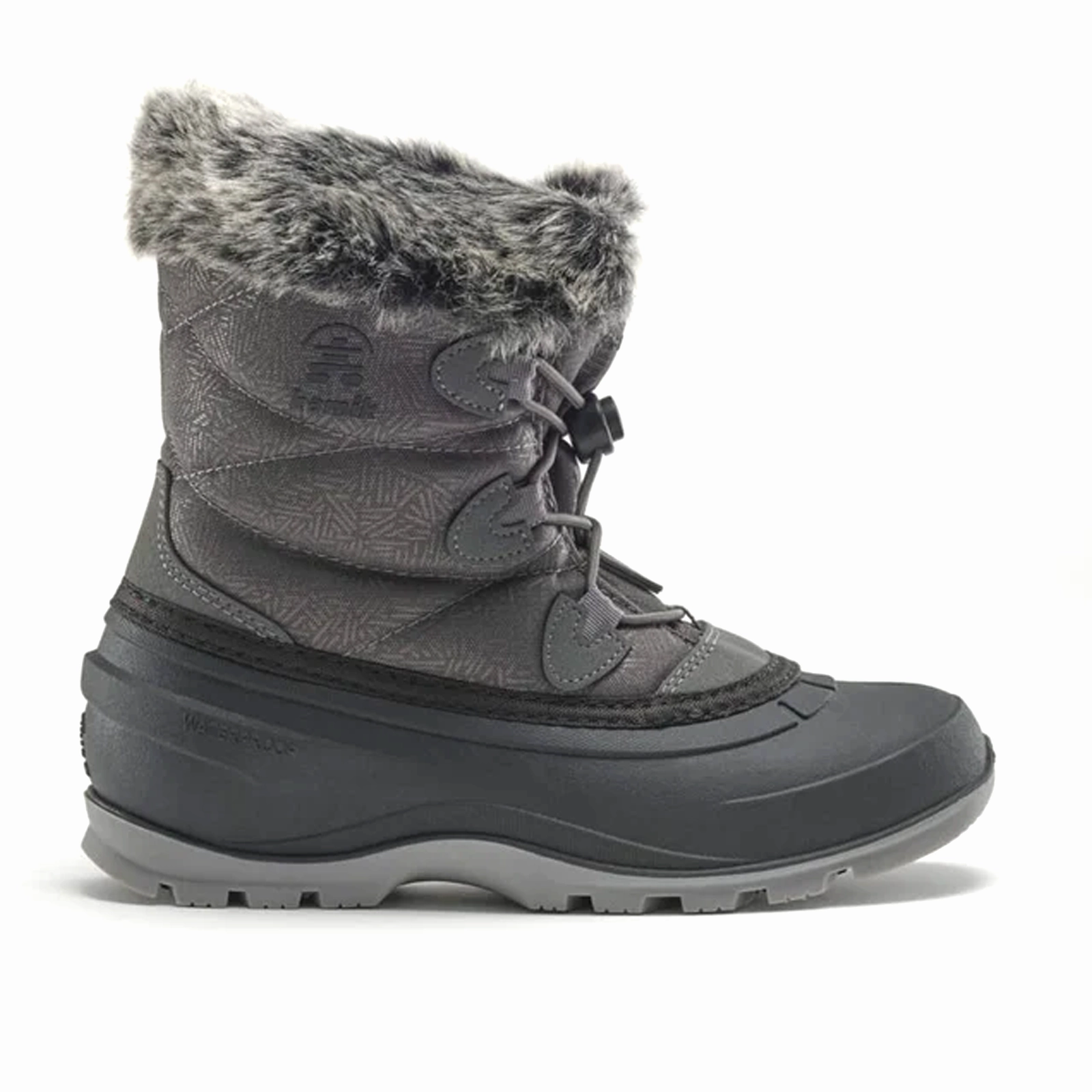 Leather Lining Social Butterfly Kamik Momentum L2 Mid Winter Boot (Women) - Charcoal