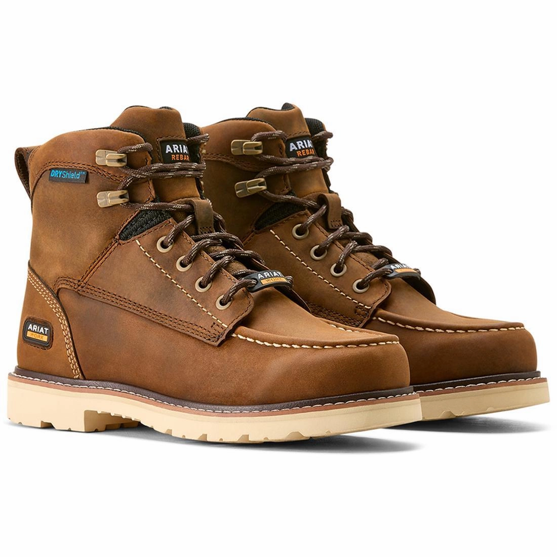 Rebar Lift Women's Waterproof Work Boot - Brown students'