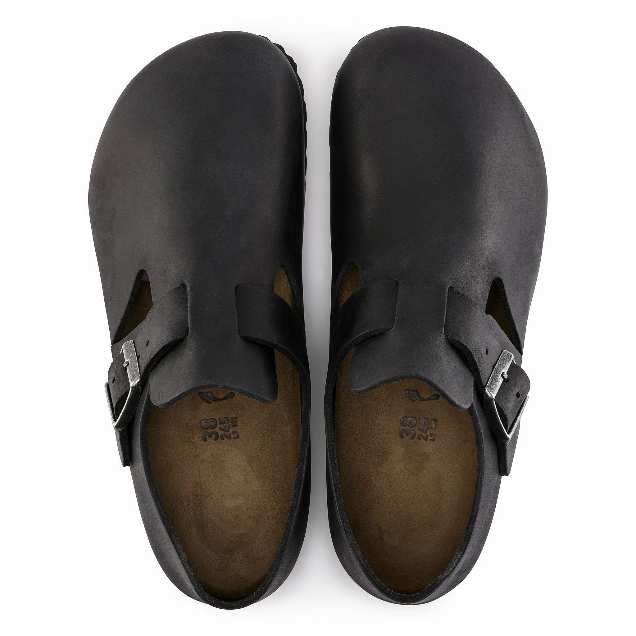 neon Unique grip LONDON - BLACK - OIL LEATHER