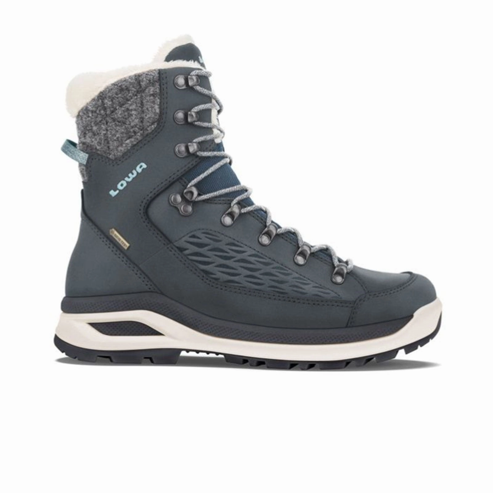Lowa Renegade EVO Ice GTX Mid Boot (Women) - Navy Weather Proof Dust proof