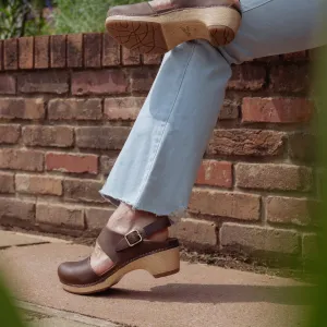 LUCIA - TAN - LEATHER kids