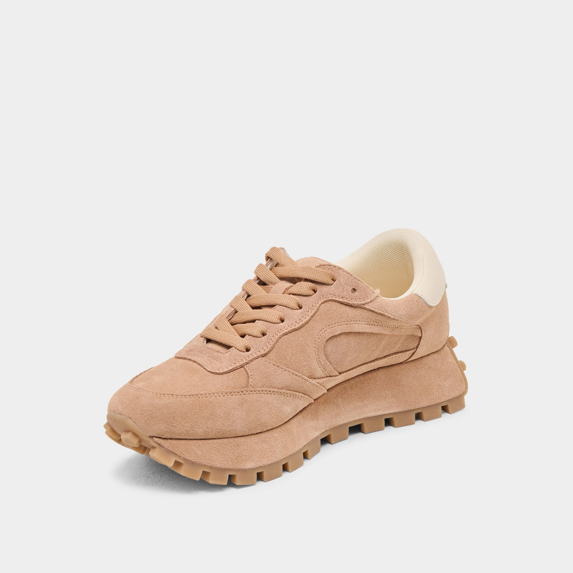 Everyday Footwear Breath Panel TRICIA SNEAKERS TOFFEE SUEDE