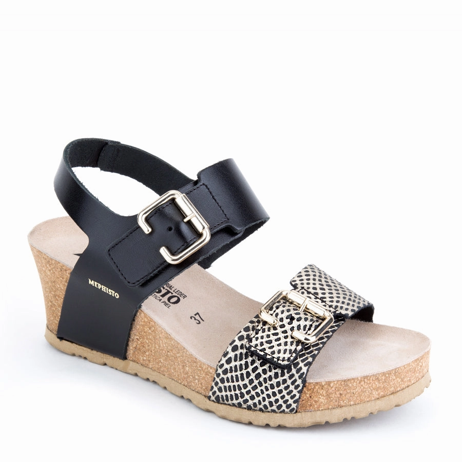 LISSANDRA - CUBA - LEATHER Abrasion Proof Outsole