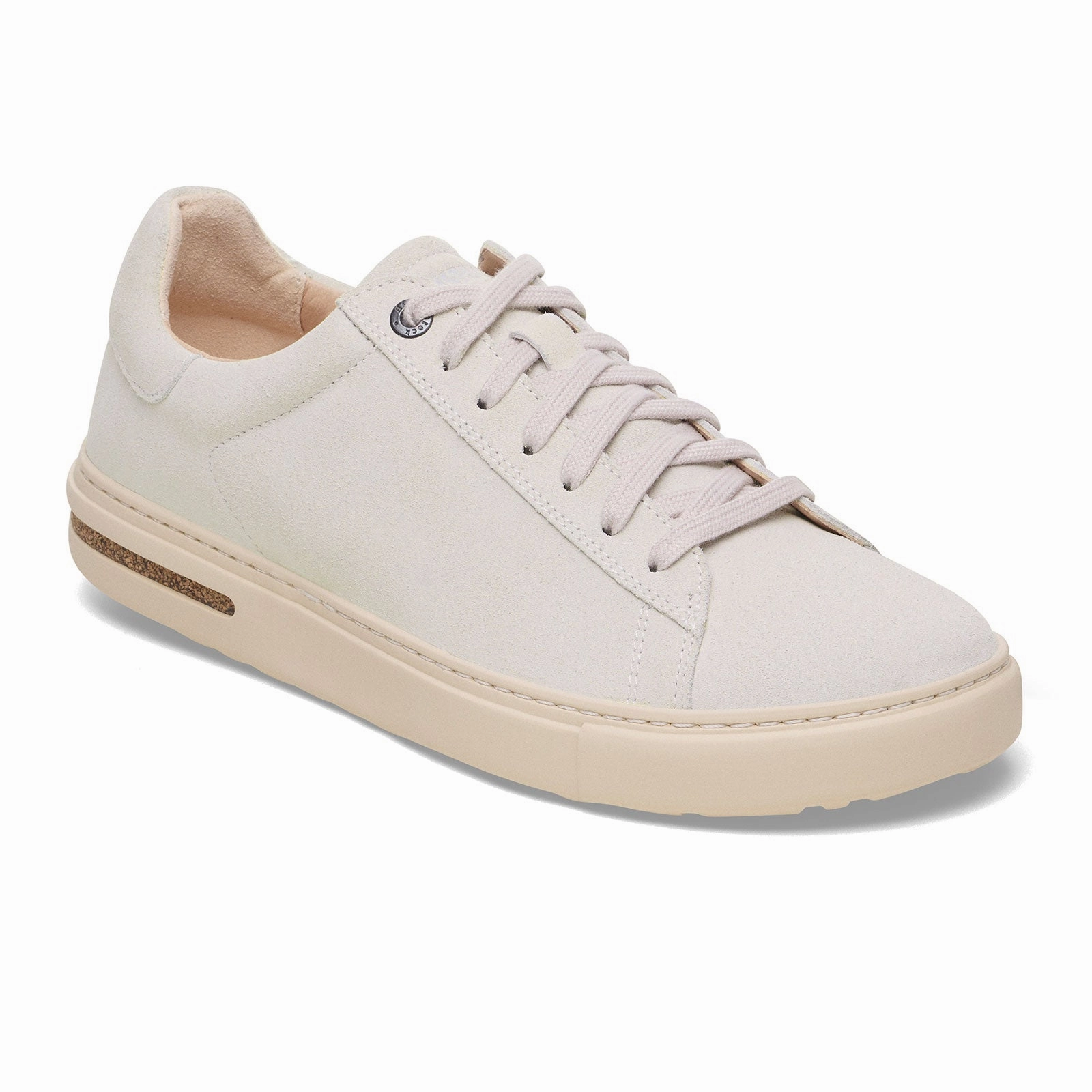 Chill Time Birkenstock Bend Narrow Sneaker (Women) - Antique White Suede