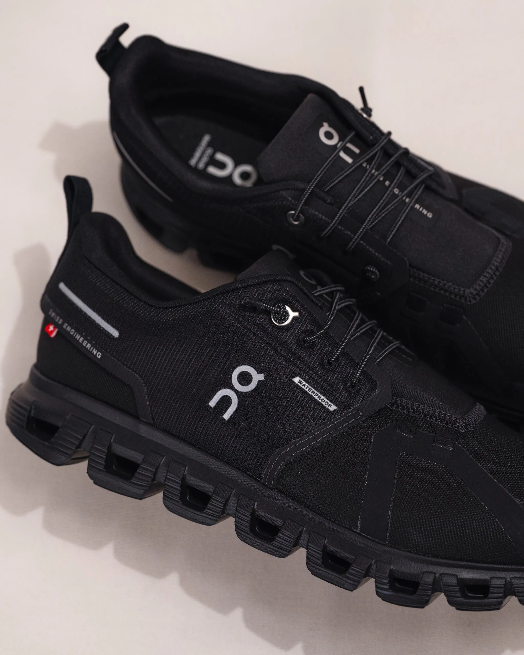 M-CLOUD 6 WP - BLACK - MESH beach - style Elevated Sole