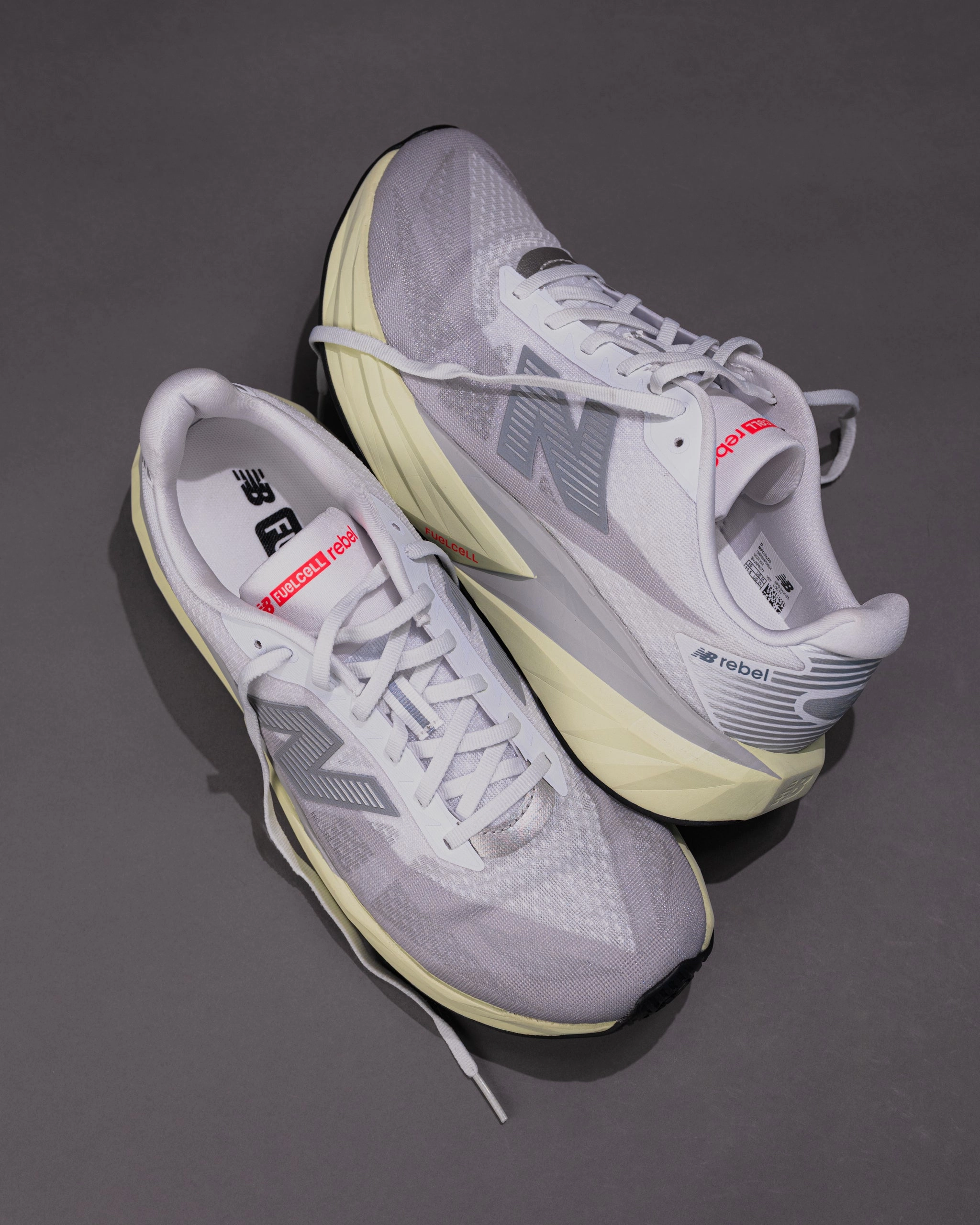 Aerobic Flex Sole Neutral Cushioning M-FUELCELL REBEL V5 - RAIN CLOUD - MESH