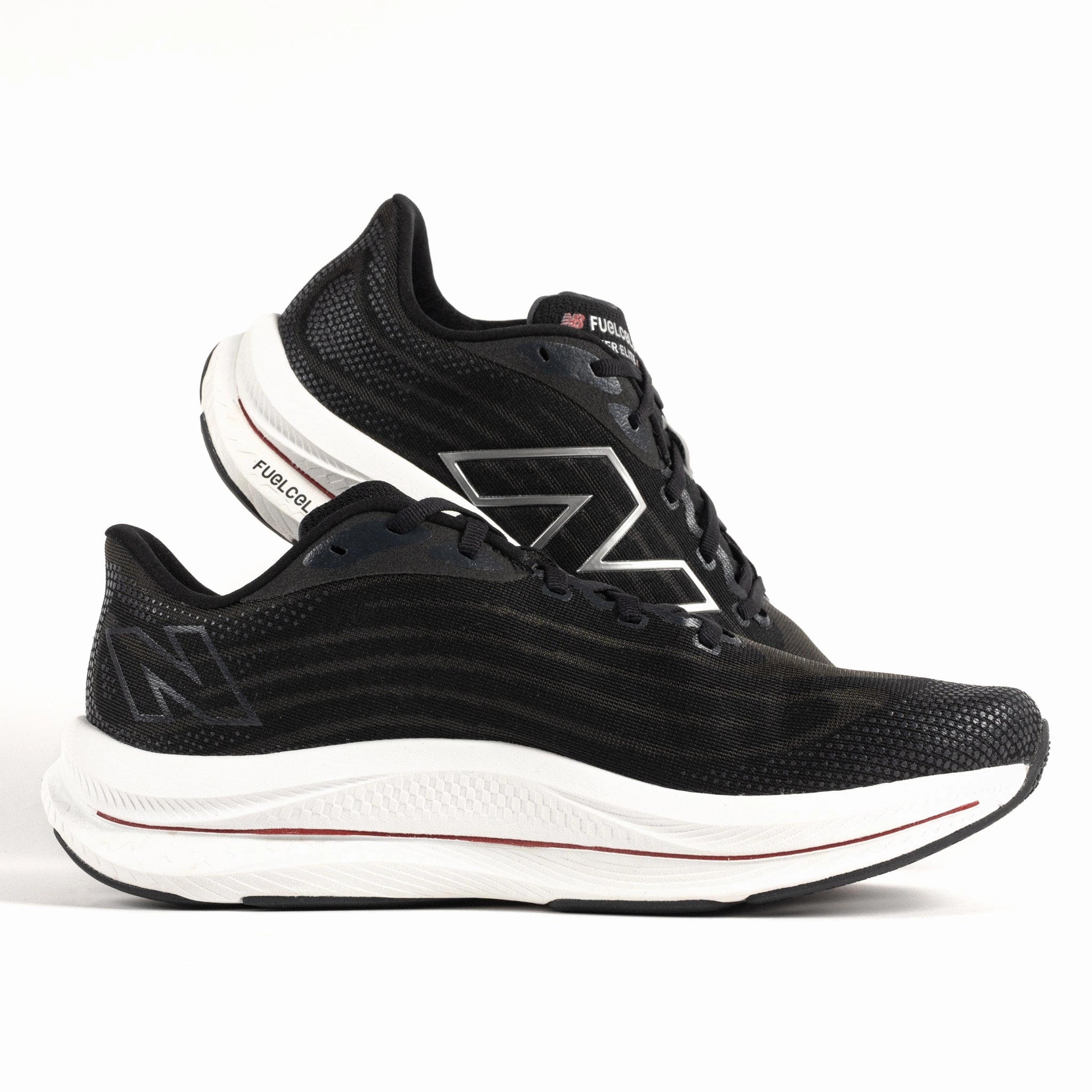 M-FUELCELL WALK ELITE - BLACK - MESH Split Toe Flex Zone Non Toxic Fabric