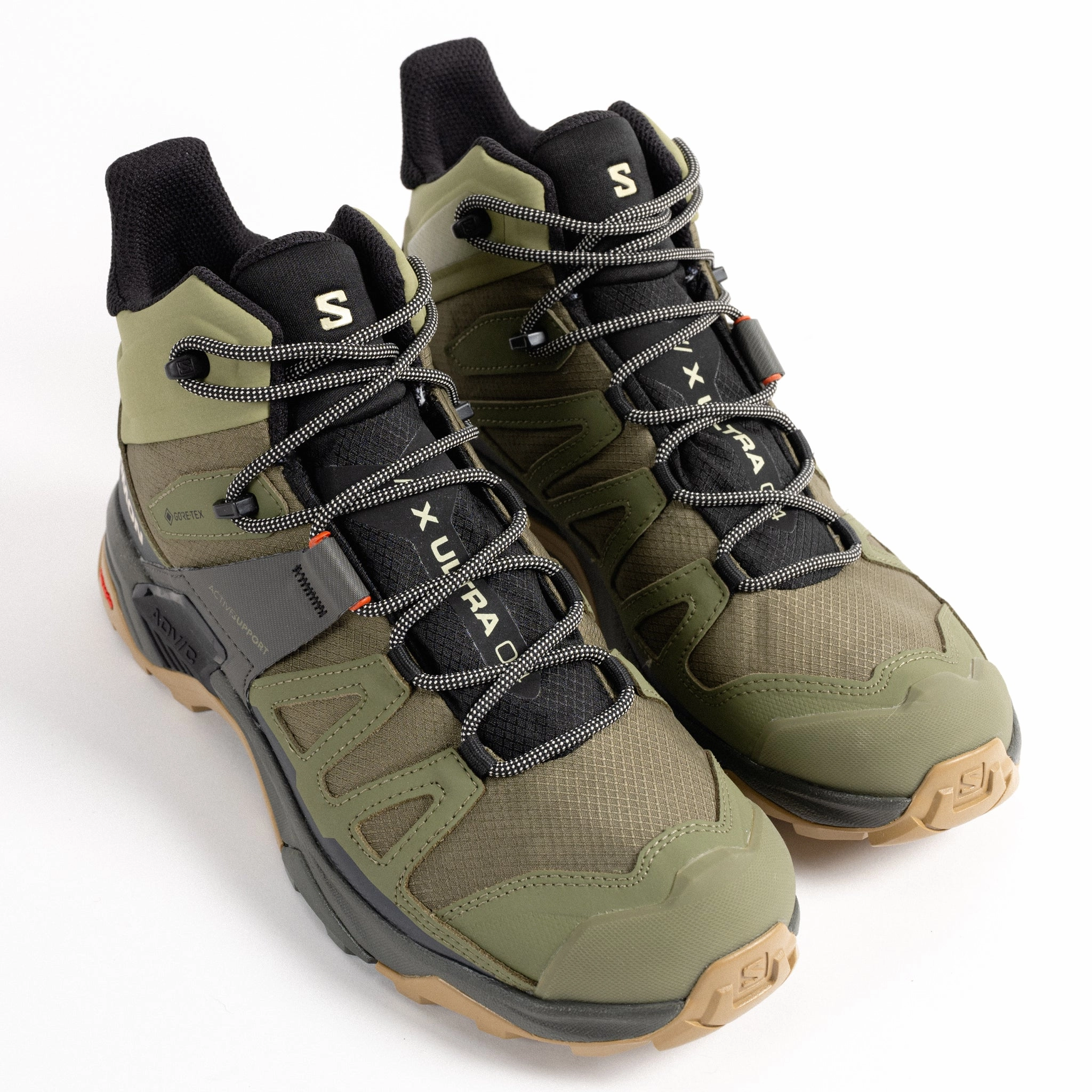 M-X ULTRA 4 MID GTX - LICHEN - MESH material - type rainy - weather