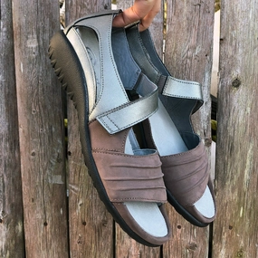 PAPAKI - SHITAKE - LEATHER Compression Resistant Midsoles