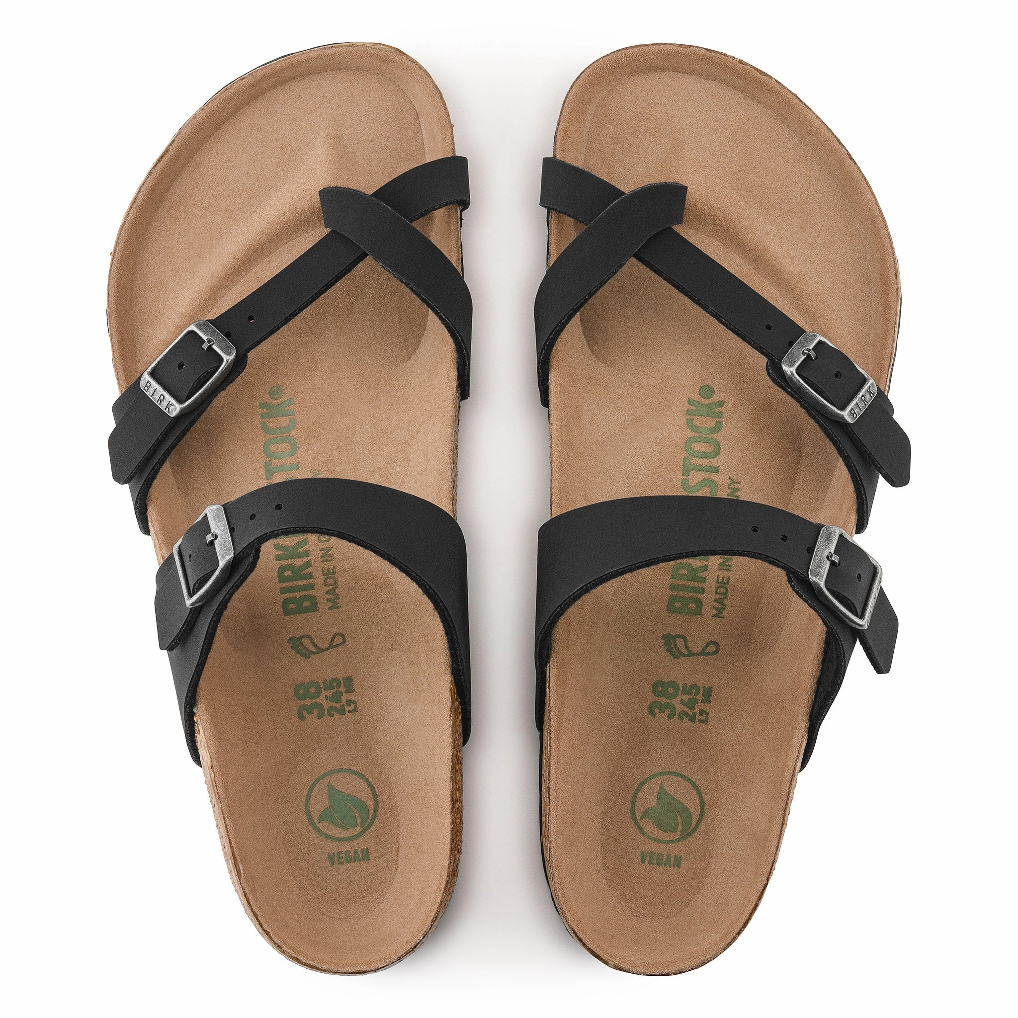 MAYARI VEGAN - BLACK - BIRKIBUC Traction Grip Technology Thermal regulation