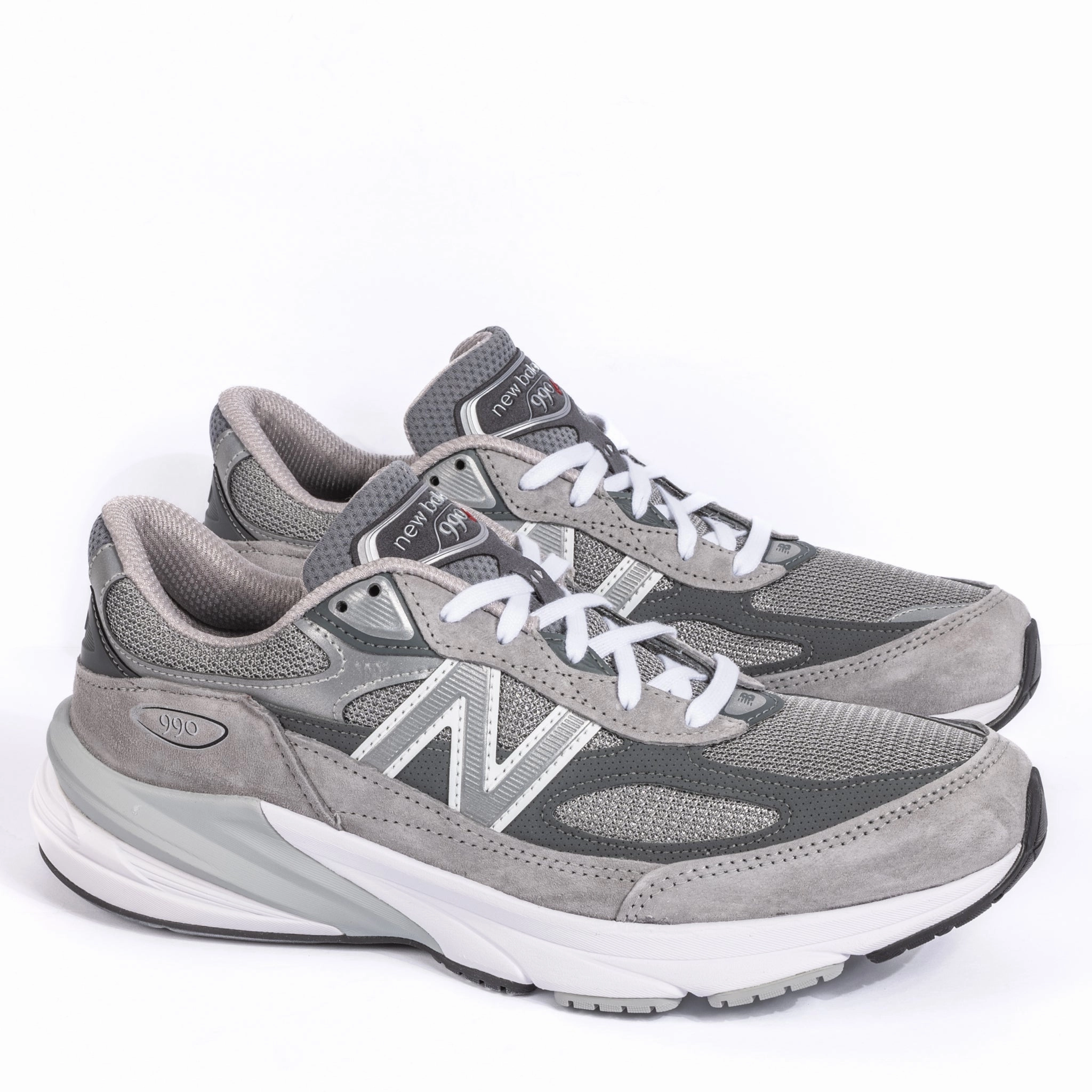 Flow Structure Men's The 990 V6 - Grey - Suede