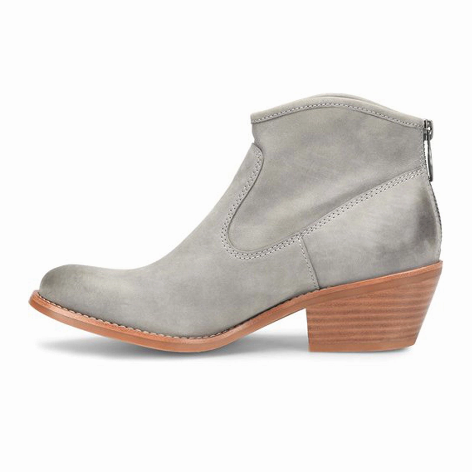 comfortable socks Sofft Aisley Ankle Boot (Women) - Moon Grey