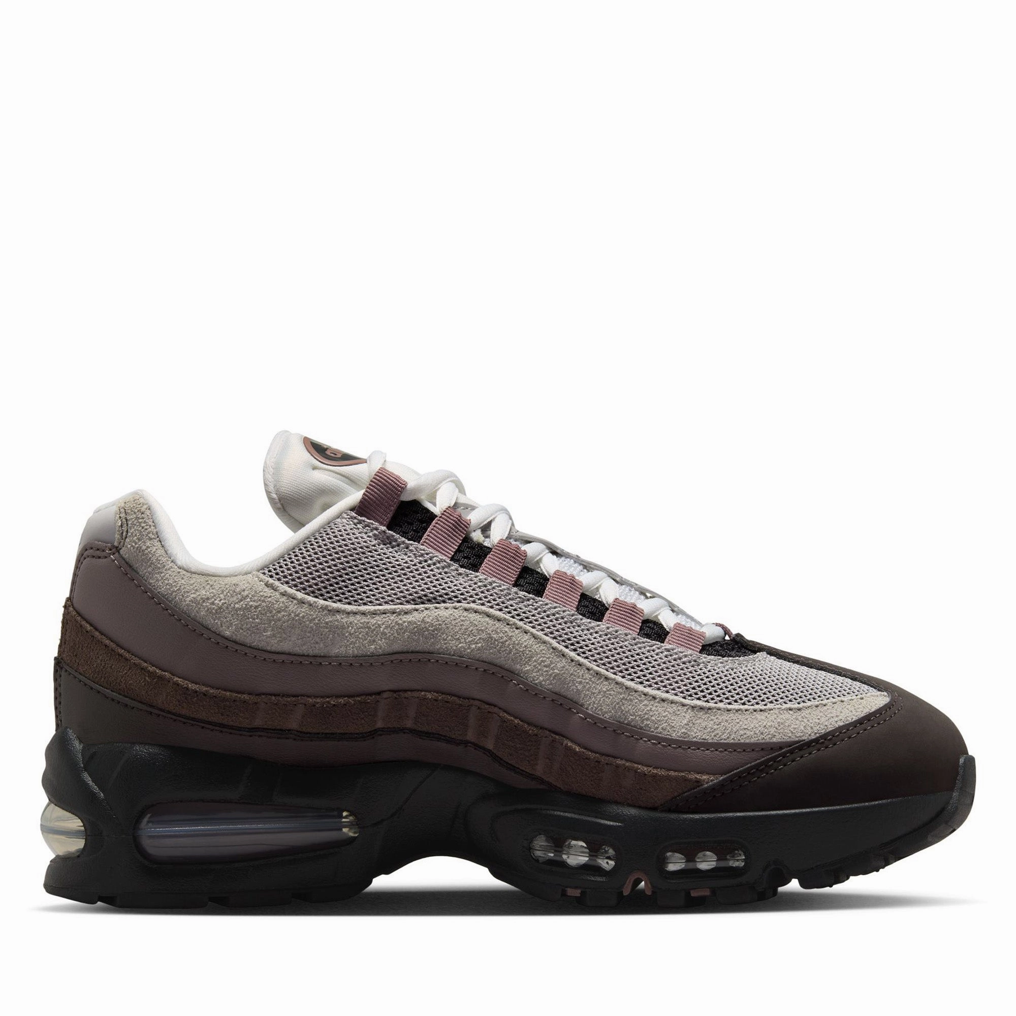 Women's Nike Air Max 95 - Velvet Brown/Pearl Grey Functional Fit Snow Activity