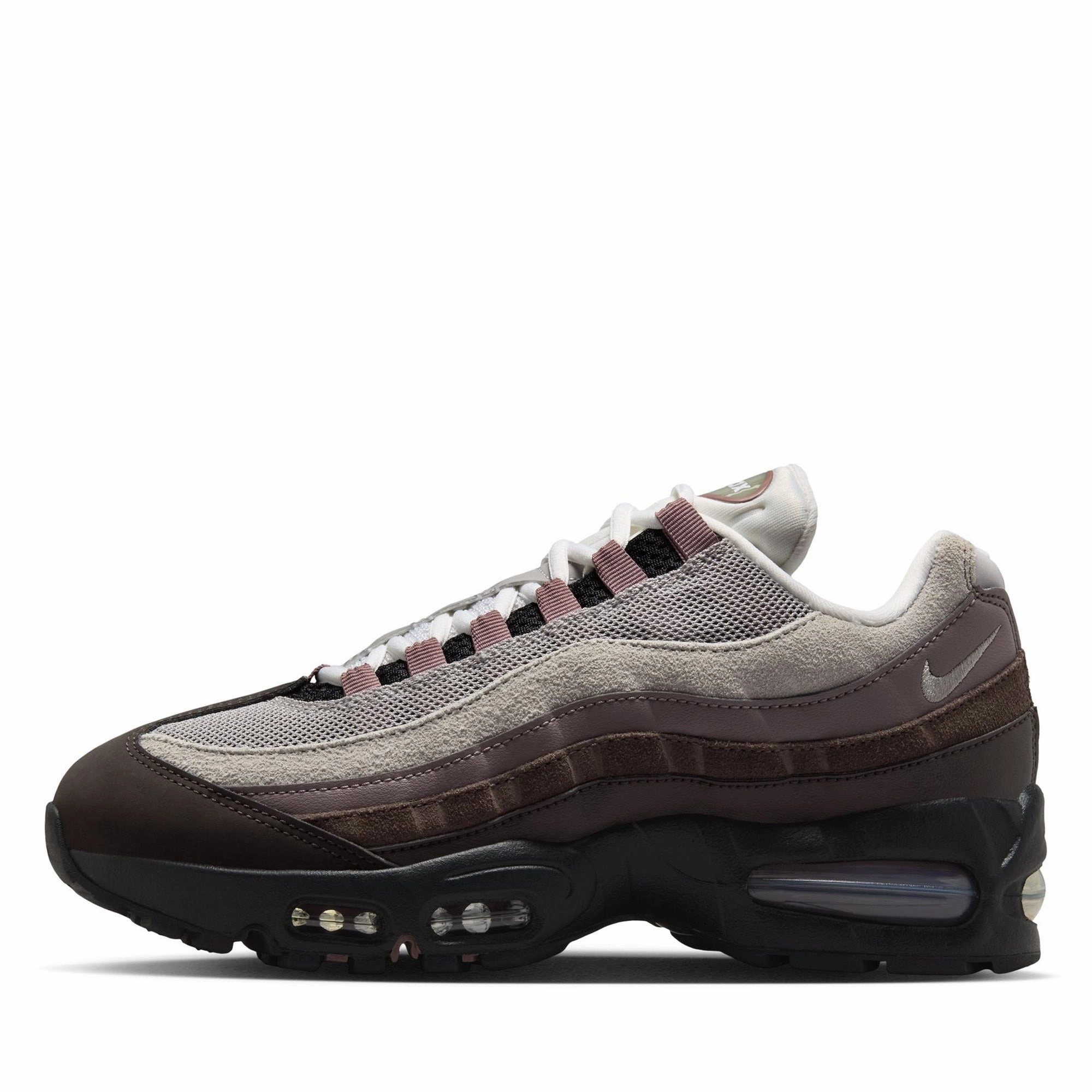 Women's Nike Air Max 95 - Velvet Brown/Pearl Grey urban commuting Comfort Insoles