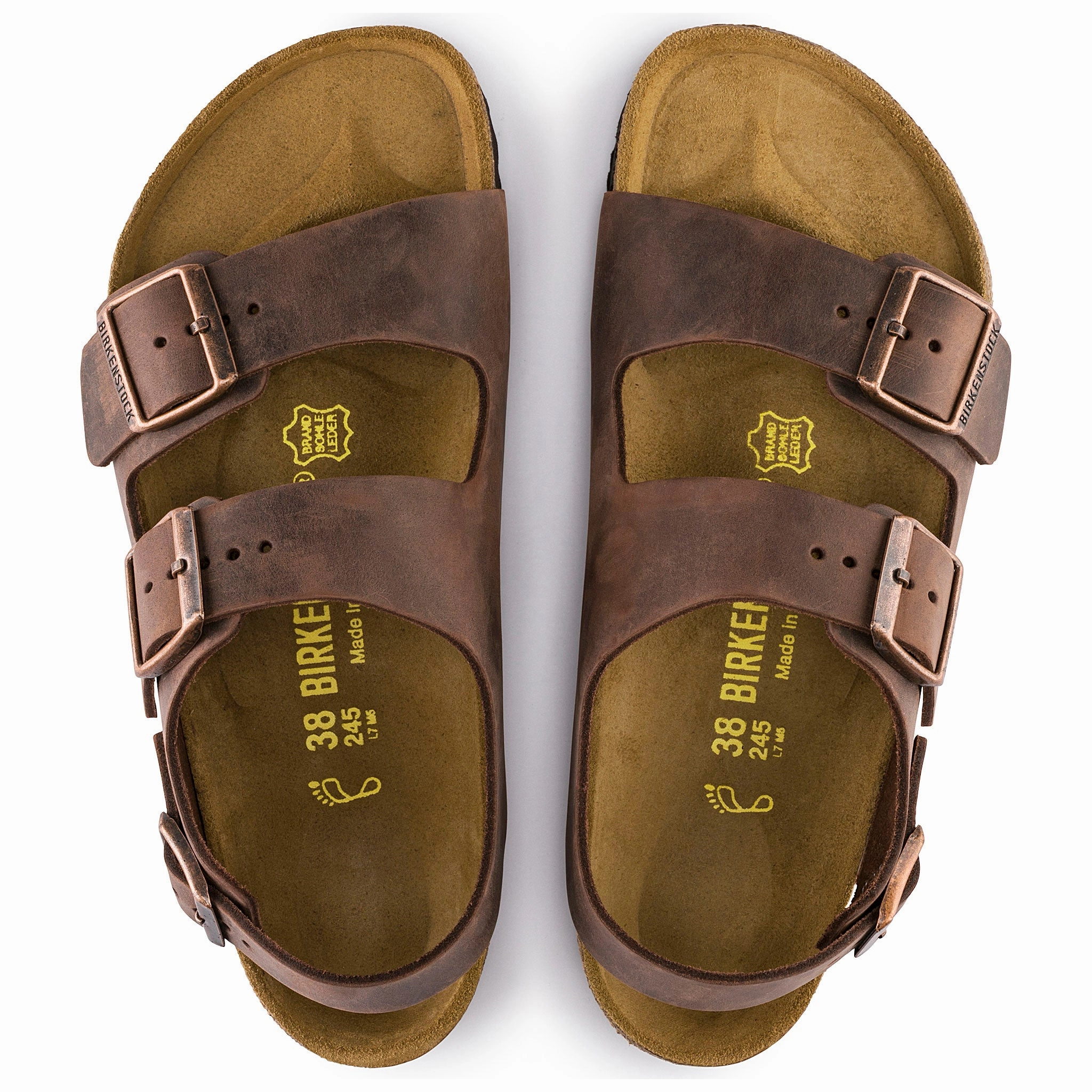 Unique grip MILANO - HABANA - OIL NUBUCK