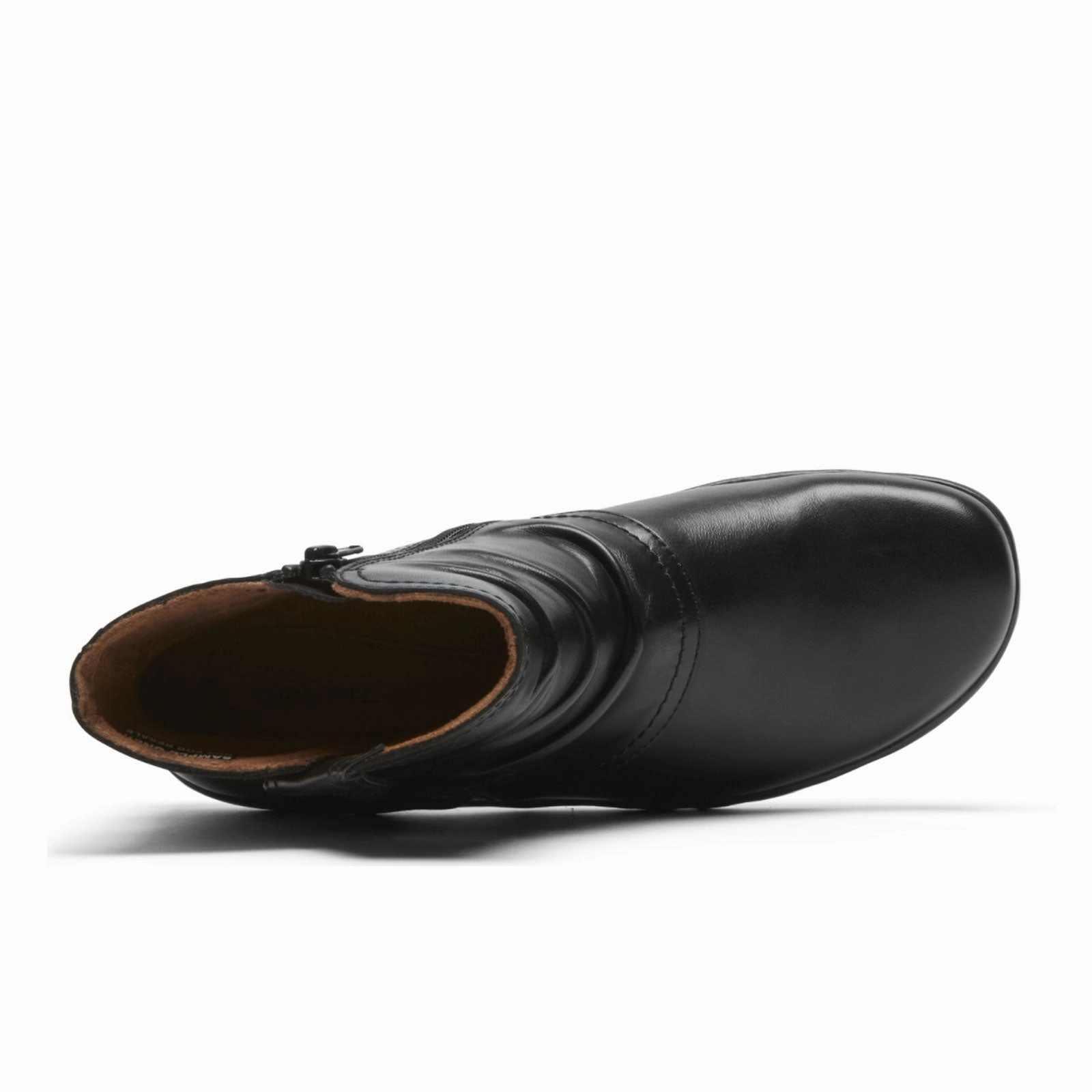 Cobb Hill Penfield Ruch Ankle Boot (Women) - Black Leather Flexible Sole Design