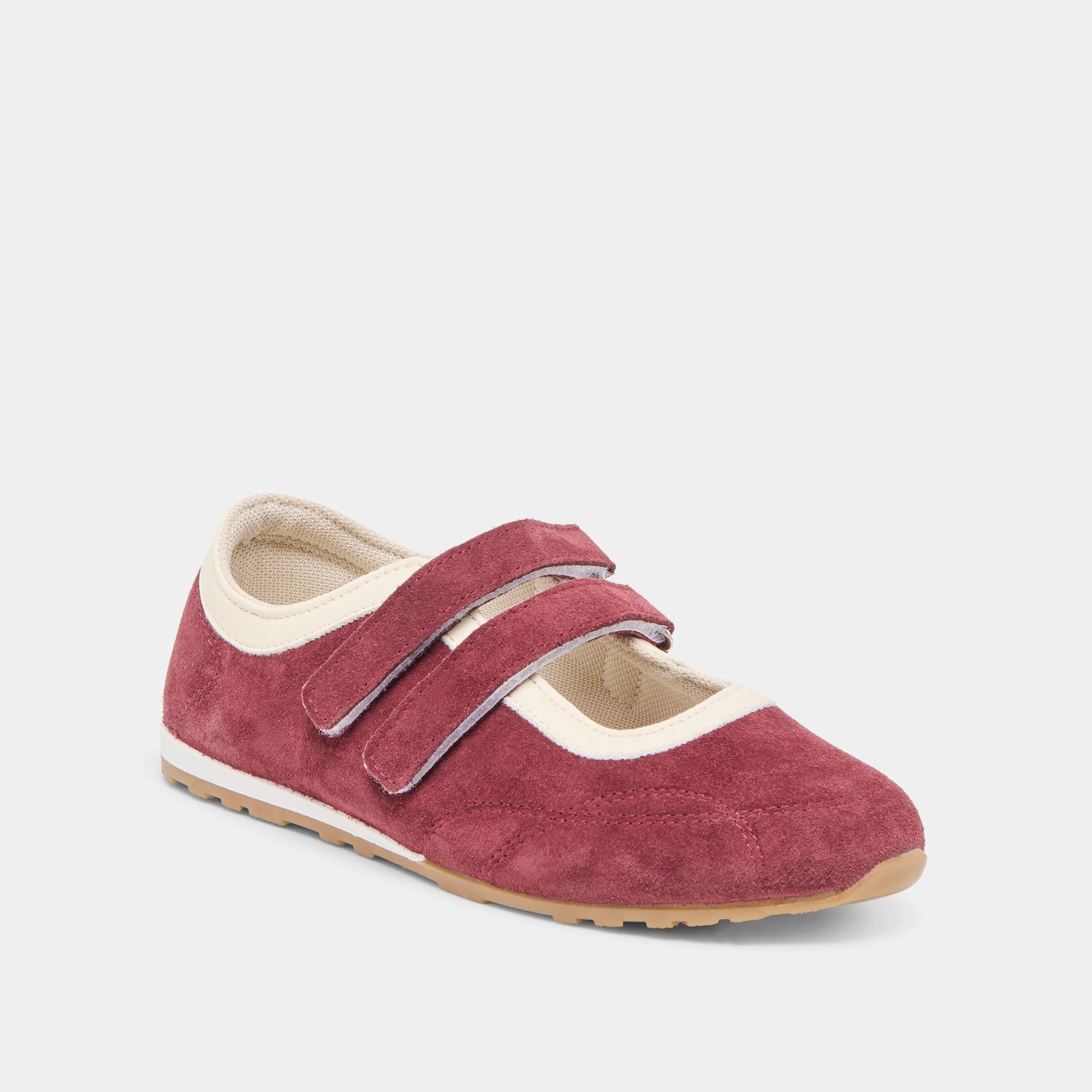 Spring Shine SWAN SNEAKERS BURGUNDY SUEDE