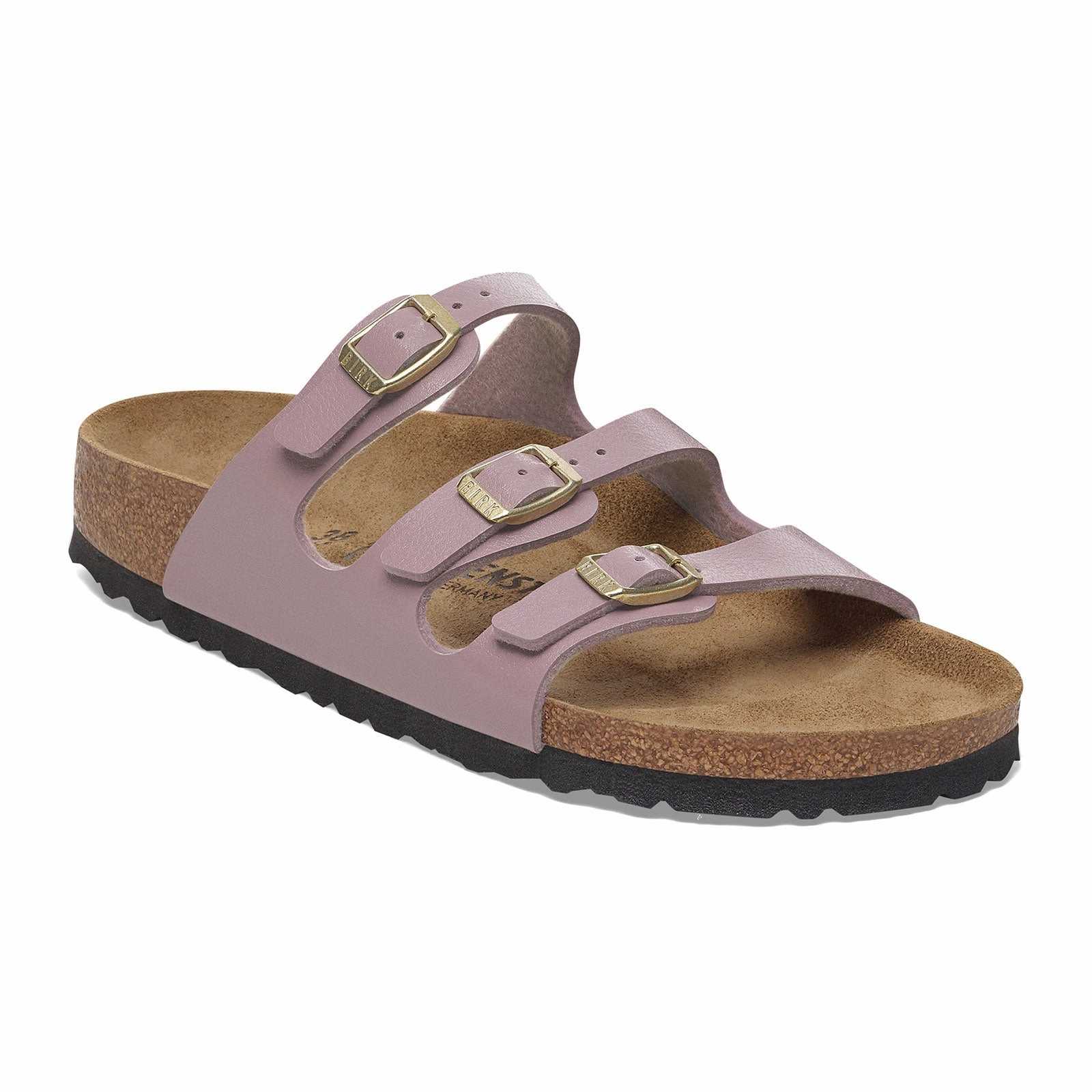 Breathable Footwear Birkenstock Florida Slide Sandal (Women) - Graceful Faded Purple Birko-Flor