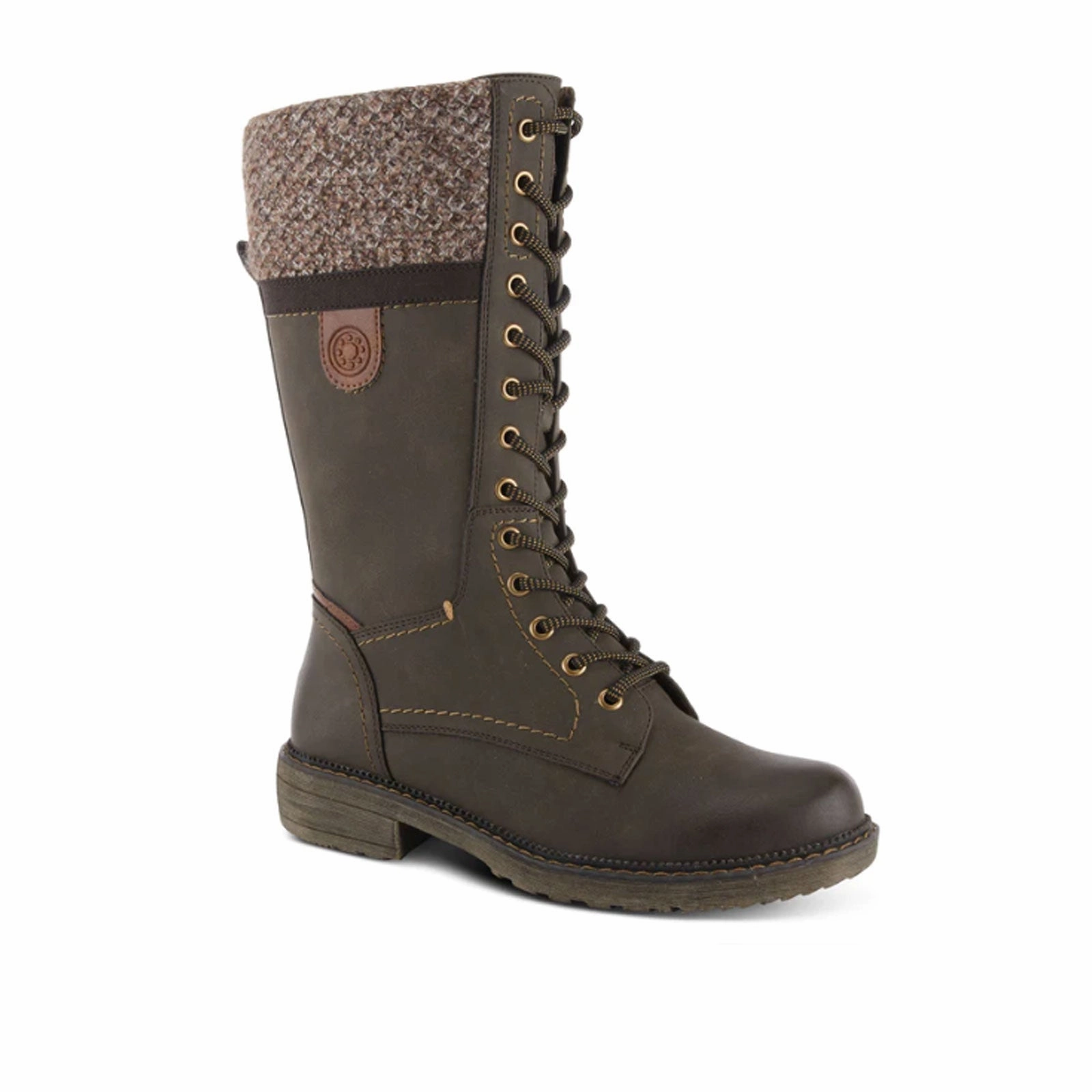 Protective Finish Nature Lover Mud Ground Spring Step Yosemite Tall Boot (Women) - Dark Brown