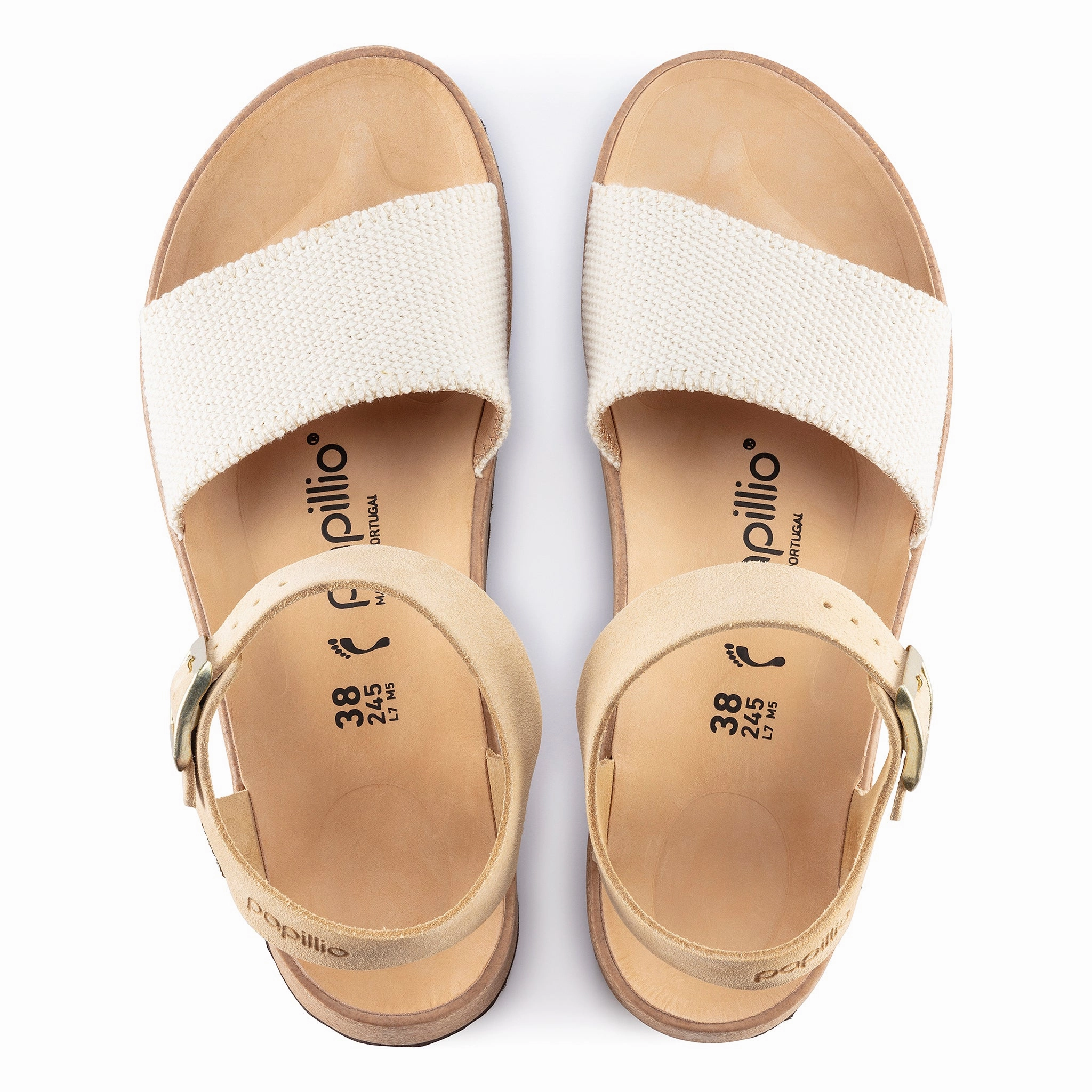 professional-grade top GLENDA - ALMOND - SUEDE