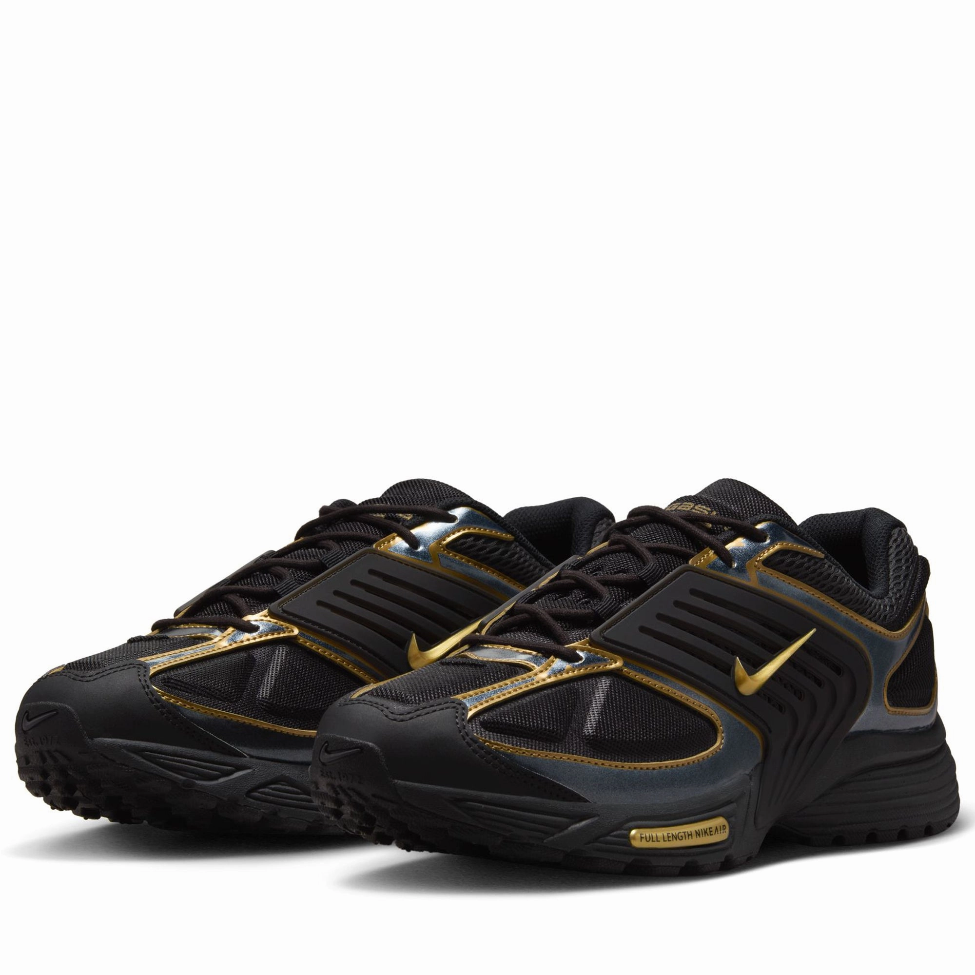 Nike Air Pegasus Wave Premium - Black/Metallic Gold All Weather Urban Traveler Non Marking Tread