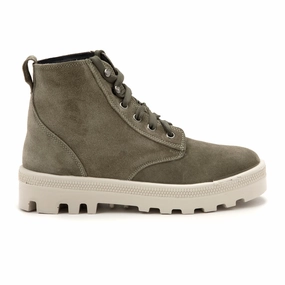 Naot Canoe Boot (Women) - Hunter Green Suede EVAOutsole Durable Shell Active Nomad