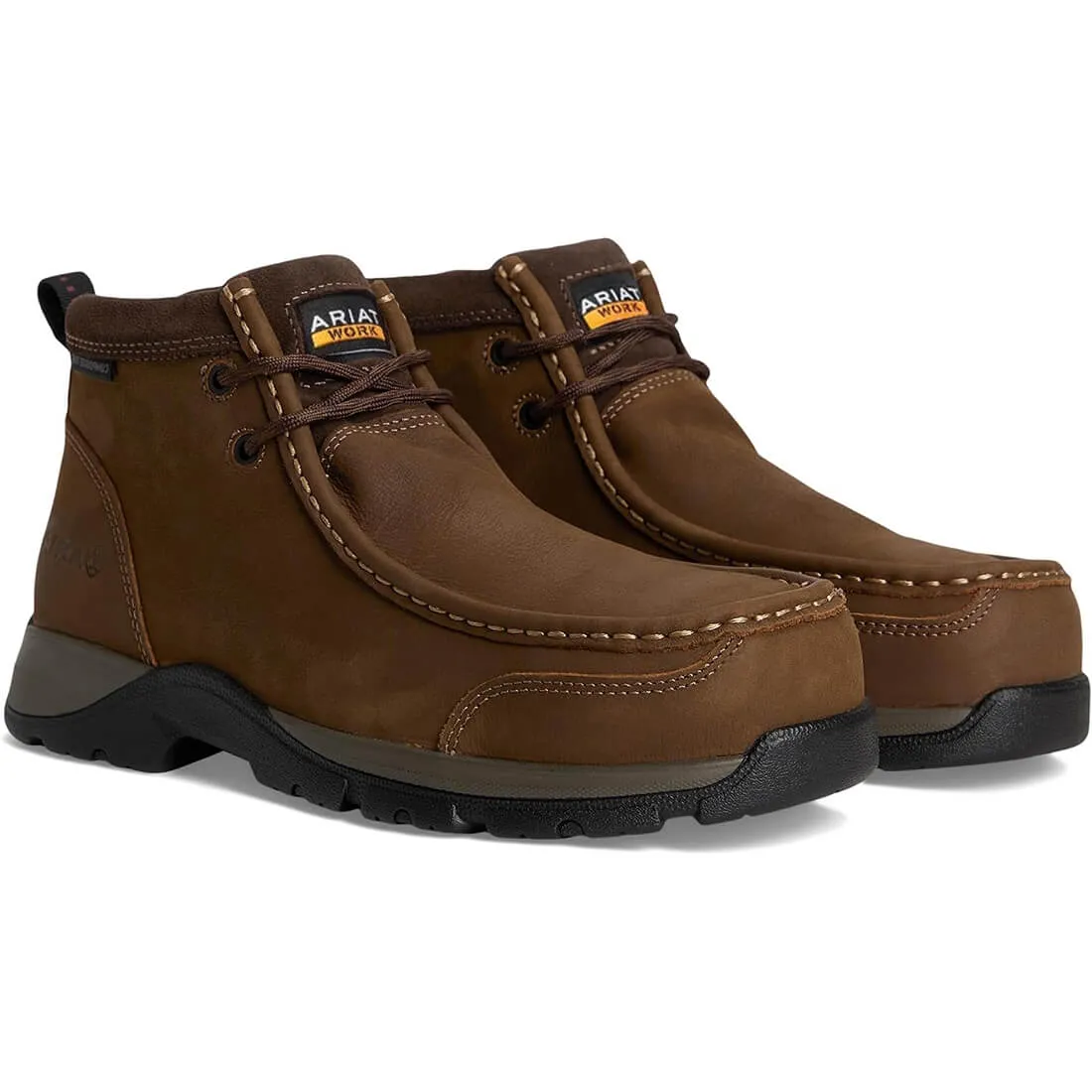 Elegant shock absorption Edge LTE Composite-Toe Moc Toe Work Boot Dark Brown