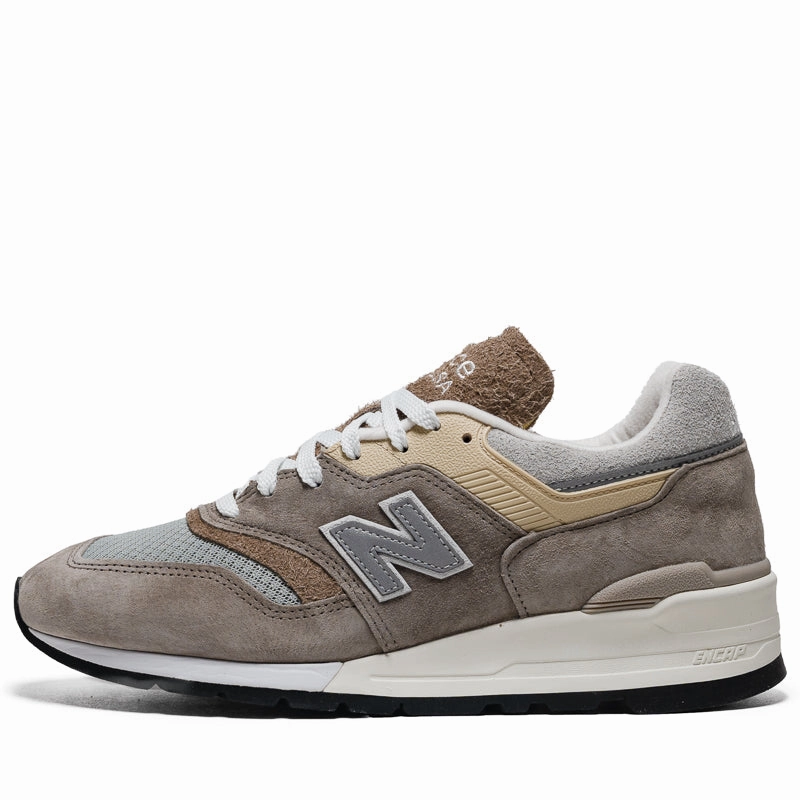 New Balance Made in USA 997 - Light Mushroom/Mirage Grey Cowboy Fan